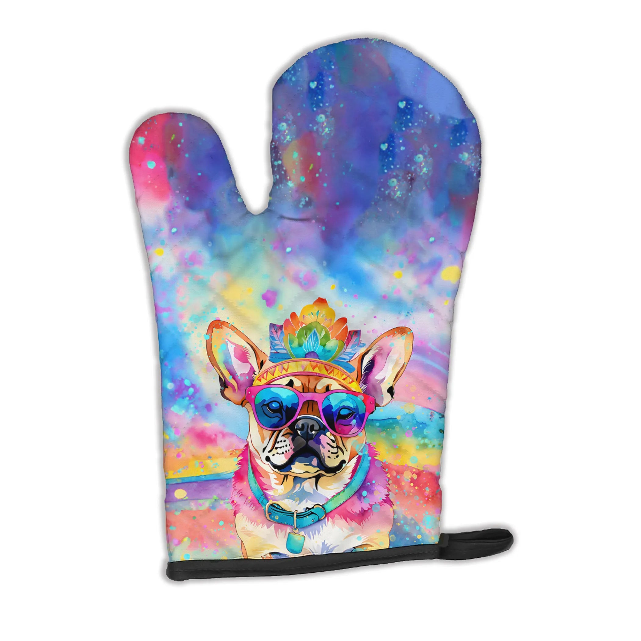 Hippie Dawg Oven Mitt - Size: 12HX8.5W | Pack Of: 1 | Collection name: Hippie dawg