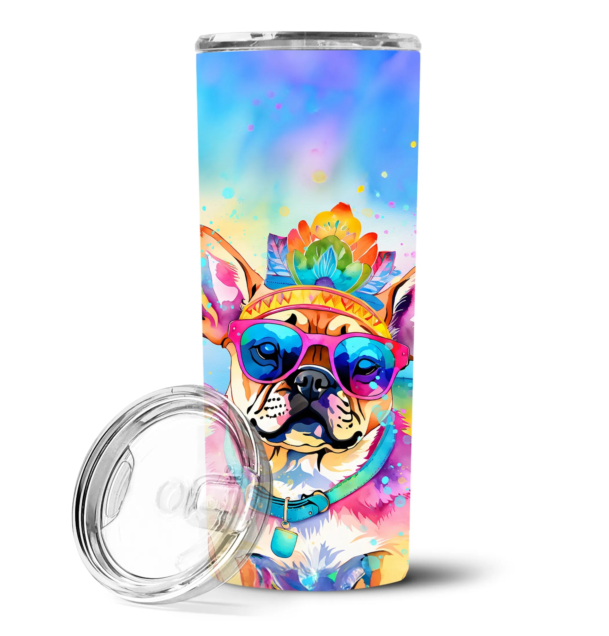 Hippie Dawg Stainless Steel Skinny Tumbler - Size: 20 OZ | Pack Of: 1 | Collection name: Hippie dawg