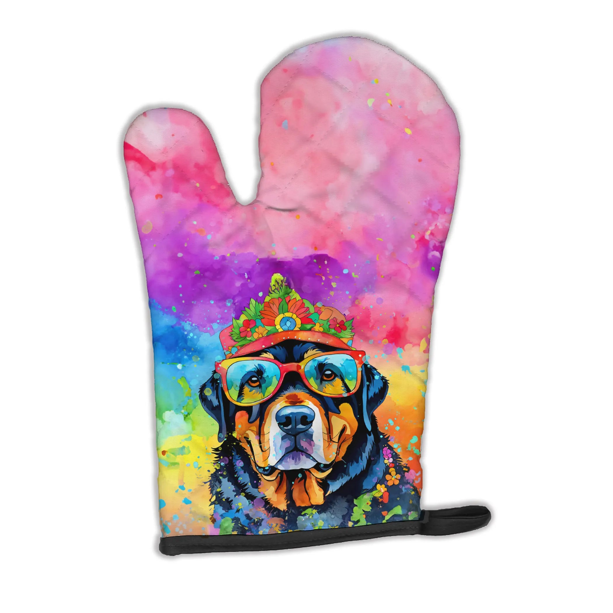 Hippie Dawg Oven Mitt - Size: 12HX8.5W | Pack Of: 1 | Collection name: Hippie dawg