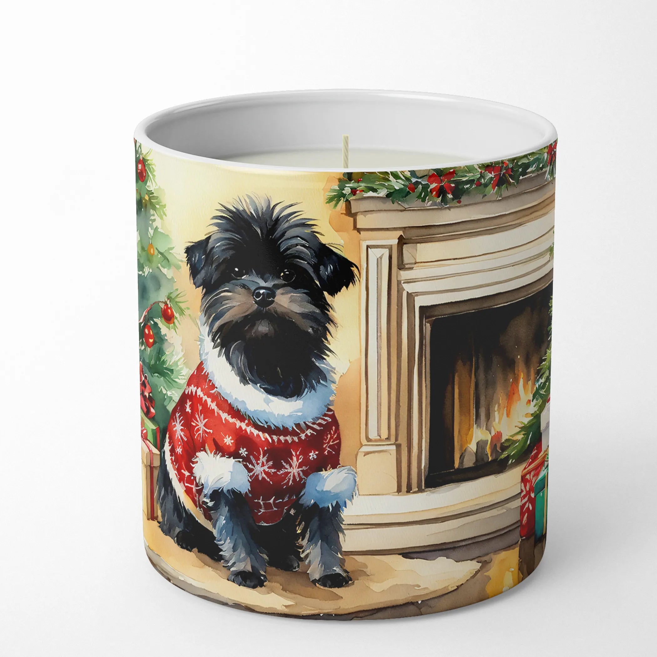 Cozy Christmas Decorative Soy Candle - Size: 10 OZ | Pack Of: 1 | Collection name: Cozy christmas