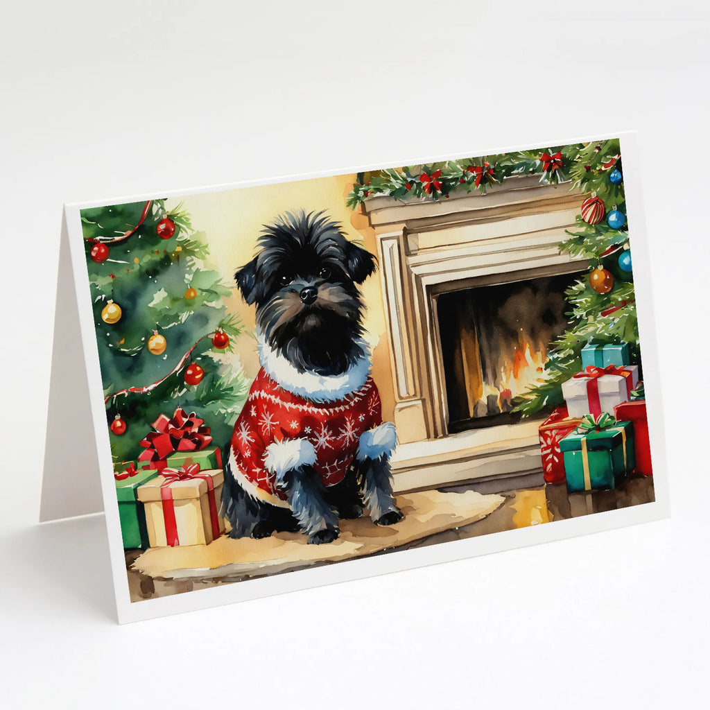 Cozy Christmas Greeting Cards  - Size: 5X7 | Pack Of: 8 | Collection name: Cozy christmas