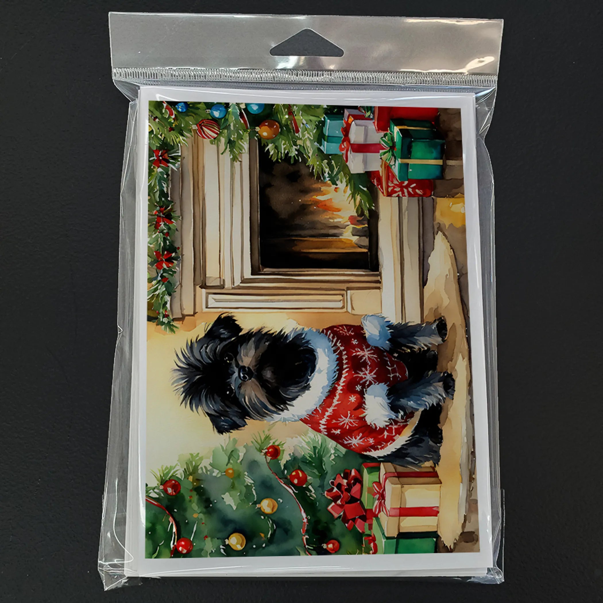 Cozy Christmas Greeting Cards  - Size: 5X7 | Pack Of: 8 | Collection name: Cozy christmas