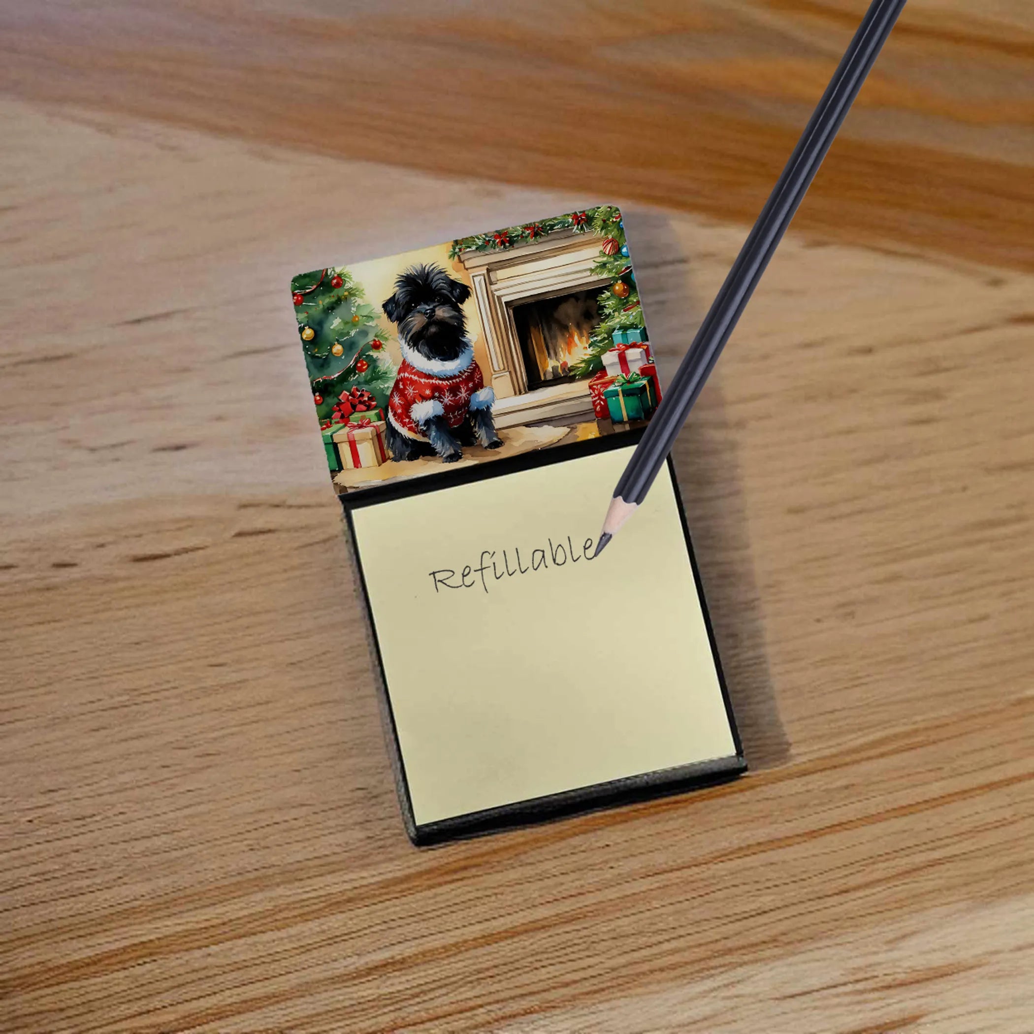 Cozy Christmas Sticky Note Holder - Pack Of: 1 | Collection name: Cozy christmas