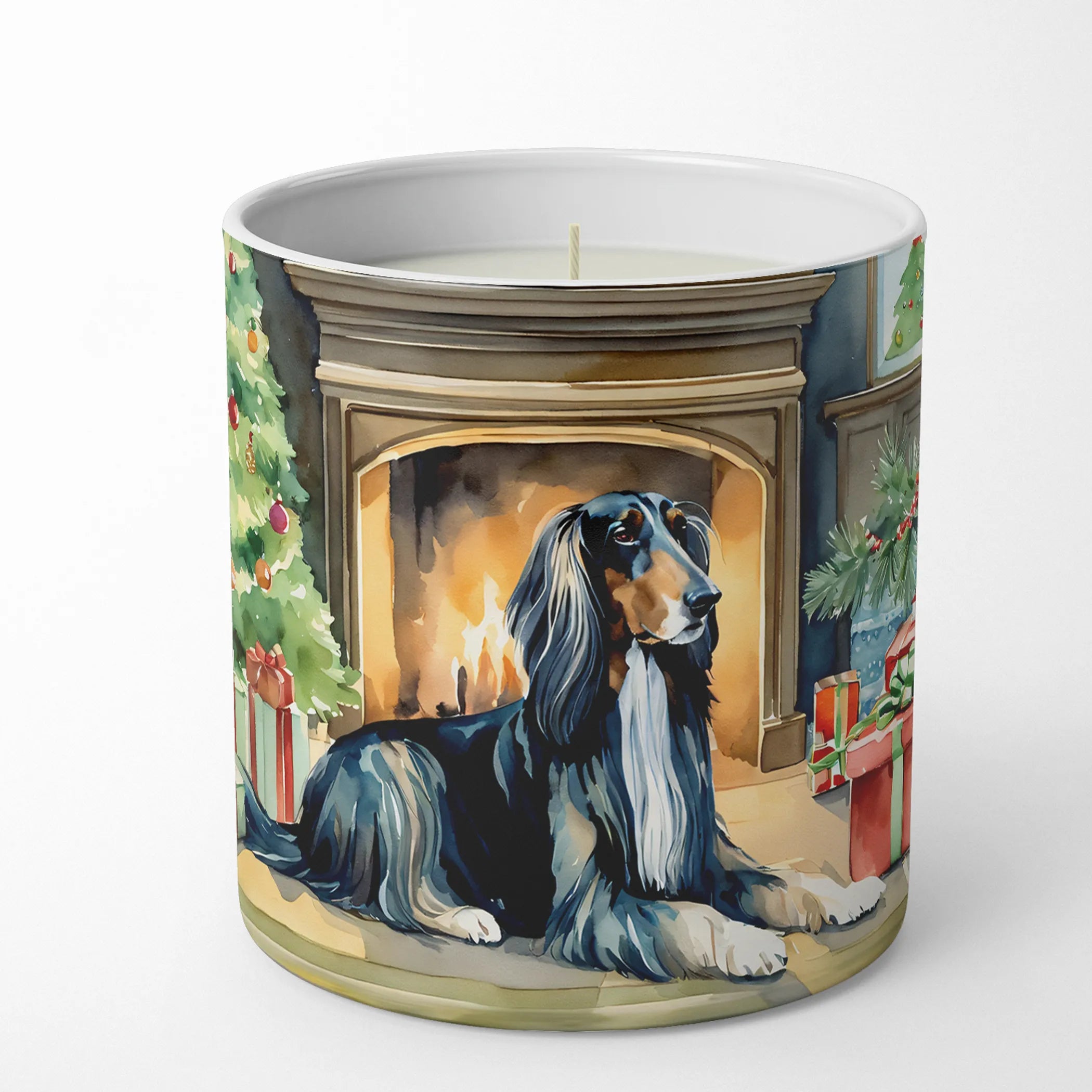Cozy Christmas Decorative Soy Candle - Size: 10 OZ | Pack Of: 1 | Collection name: Cozy christmas