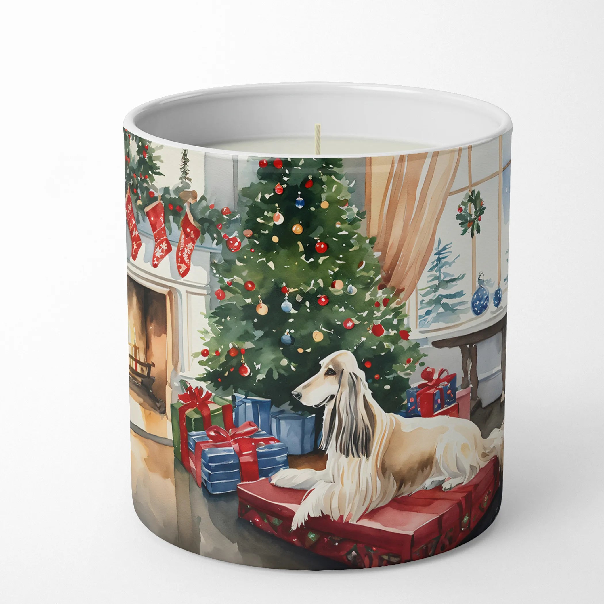Cozy Christmas Decorative Soy Candle - Size: 10 OZ | Pack Of: 1 | Collection name: Cozy christmas