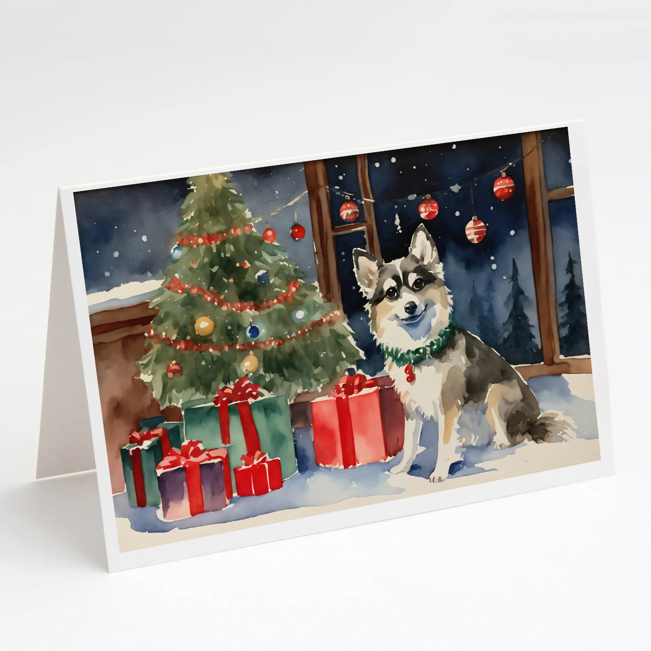 Cozy Christmas Greeting Cards  - Size: 5X7 | Pack Of: 8 | Collection name: Cozy christmas