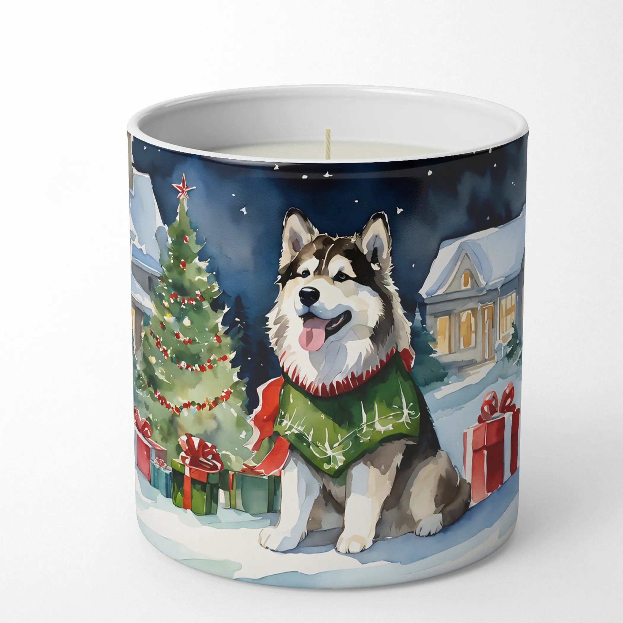 Cozy Christmas Decorative Soy Candle - Size: 10 OZ | Pack Of: 1 | Collection name: Cozy christmas