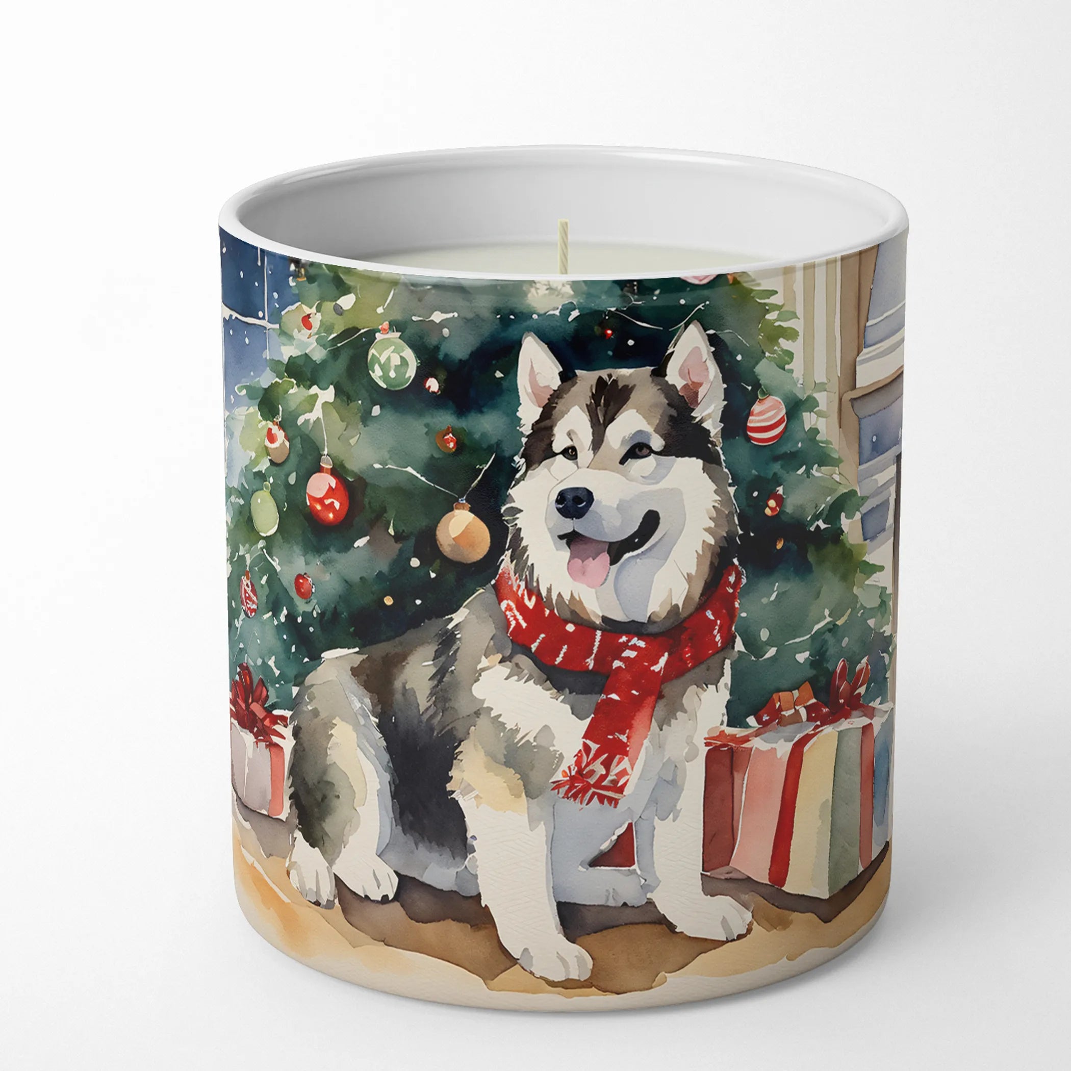 Cozy Christmas Decorative Soy Candle - Size: 10 OZ | Pack Of: 1 | Collection name: Cozy christmas