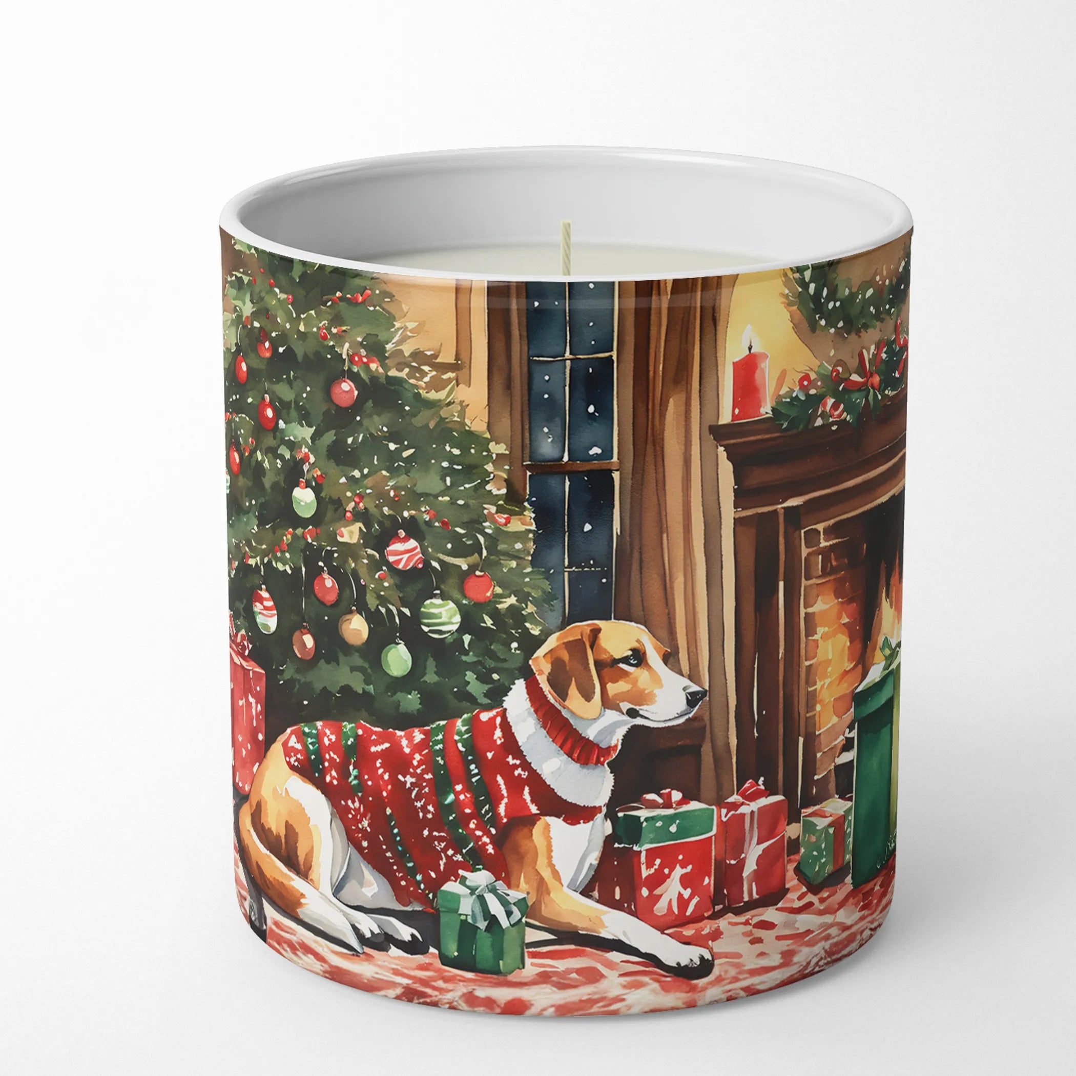 Cozy Christmas Decorative Soy Candle - Size: 10 OZ | Pack Of: 1 | Collection name: Cozy christmas