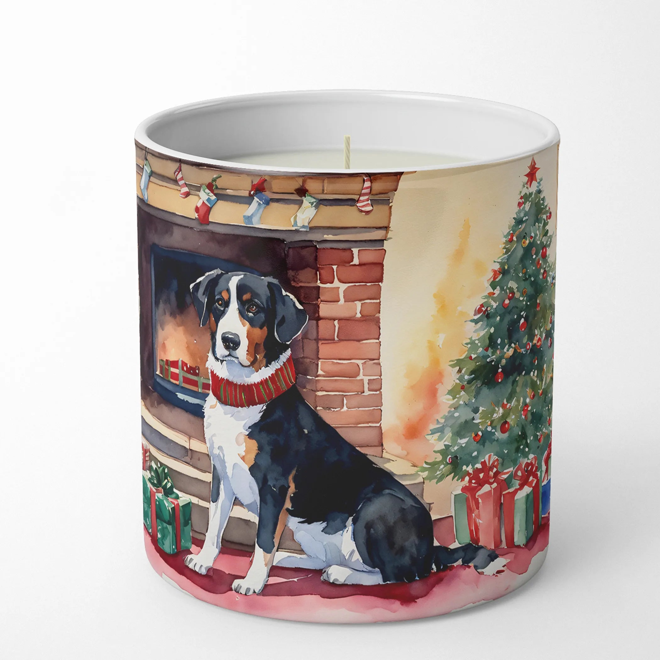 Cozy Christmas Decorative Soy Candle - Size: 10 OZ | Pack Of: 1 | Collection name: Cozy christmas