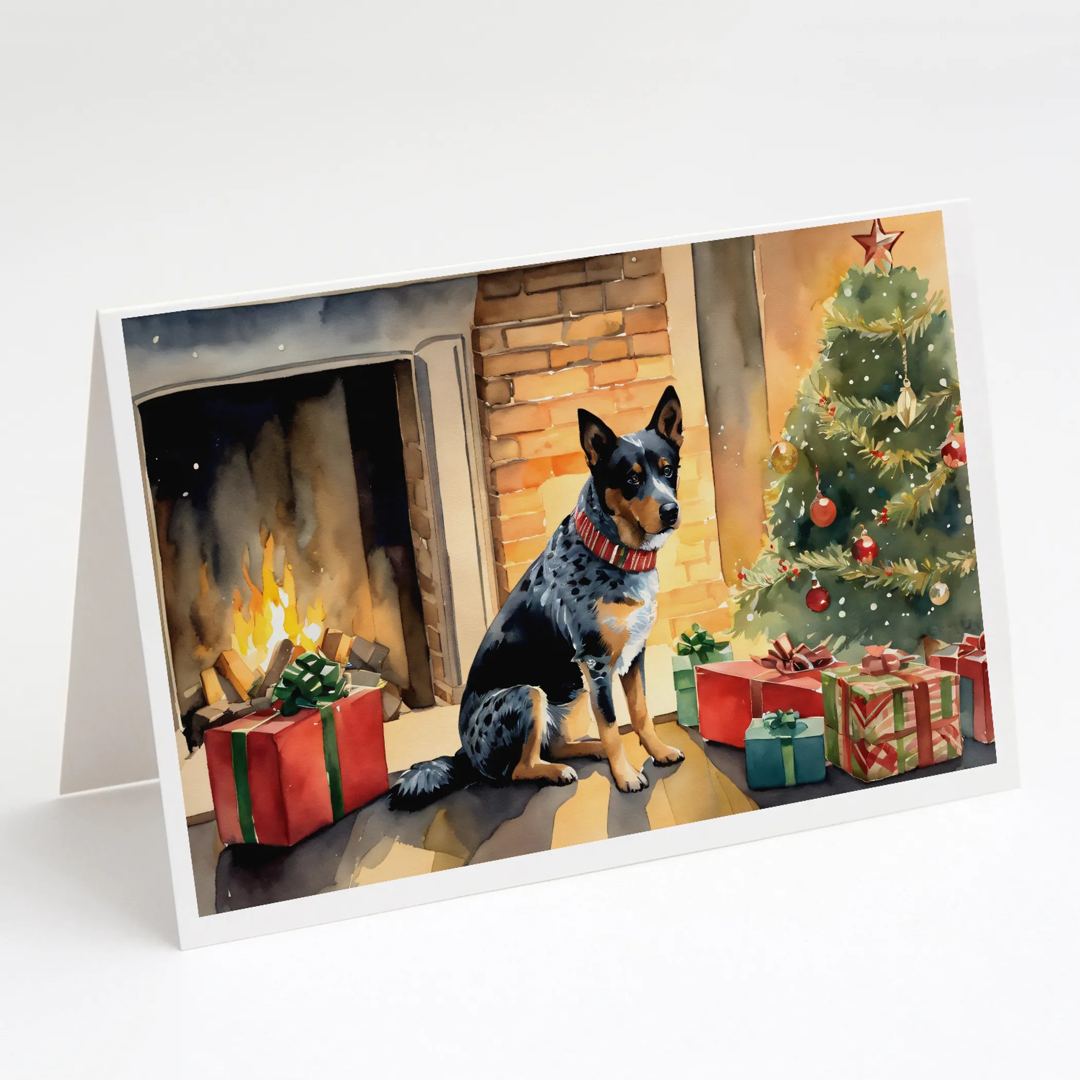 Cozy Christmas Greeting Cards  - Size: 5X7 | Pack Of: 8 | Collection name: Cozy christmas