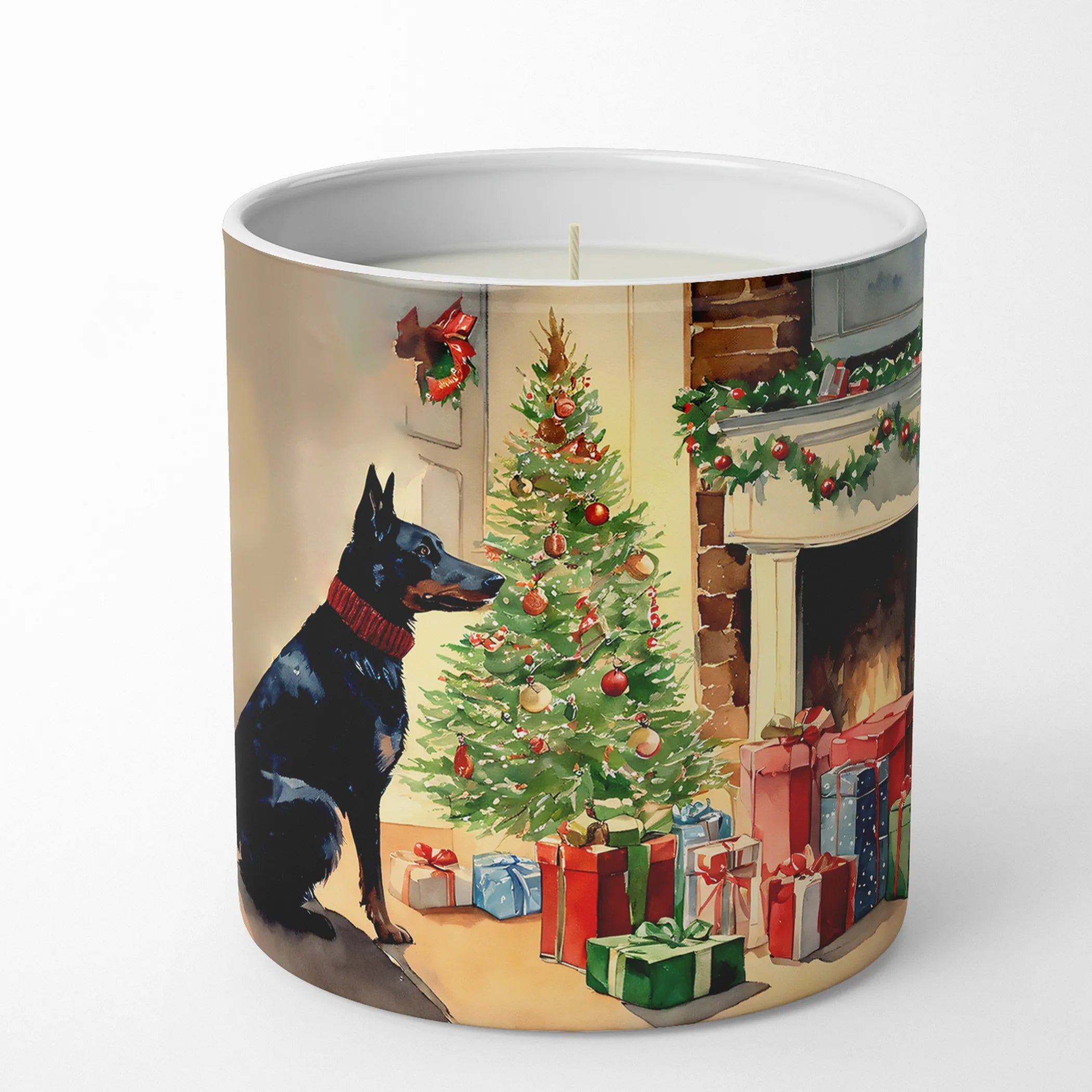 Cozy Christmas Decorative Soy Candle - Size: 10 OZ | Pack Of: 1 | Collection name: Cozy christmas