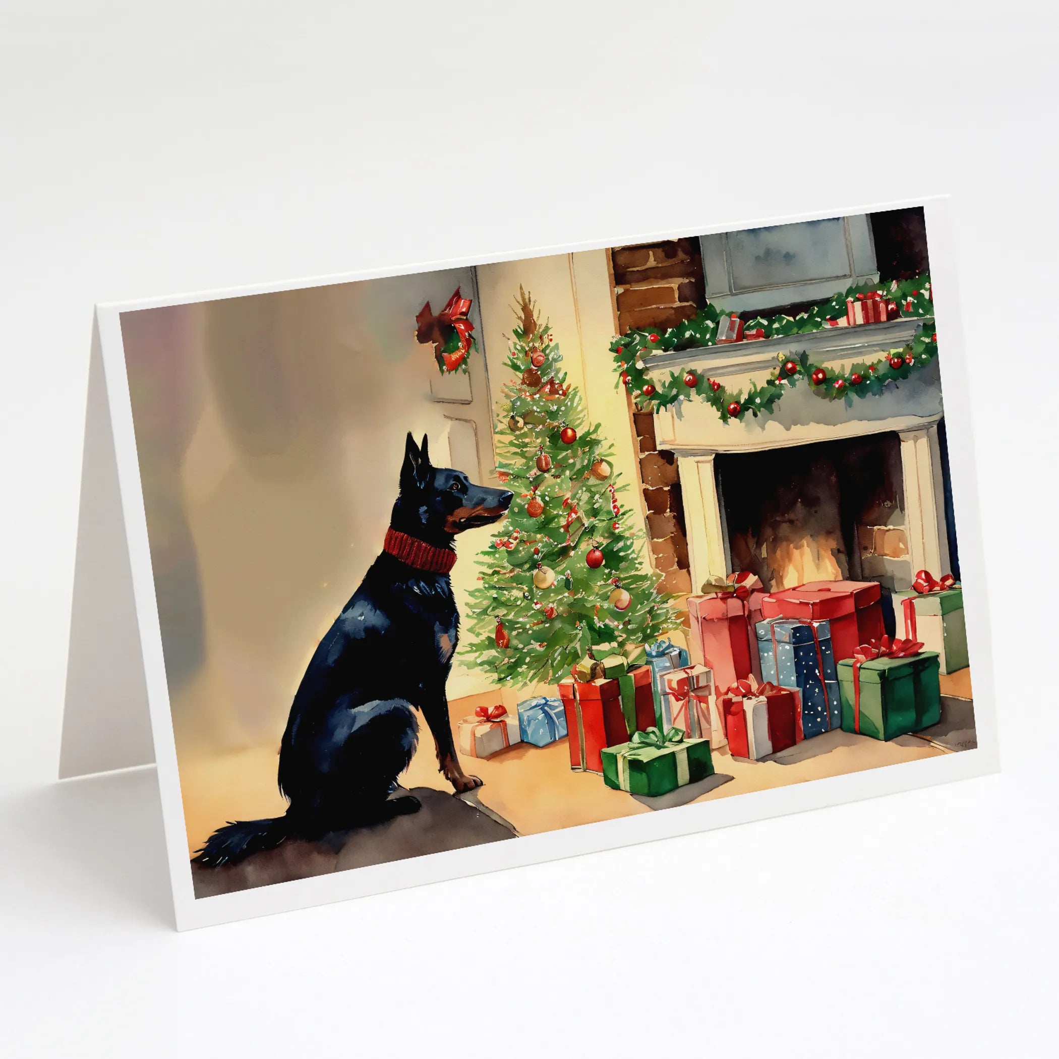 Cozy Christmas Greeting Cards  - Size: 5X7 | Pack Of: 8 | Collection name: Cozy christmas