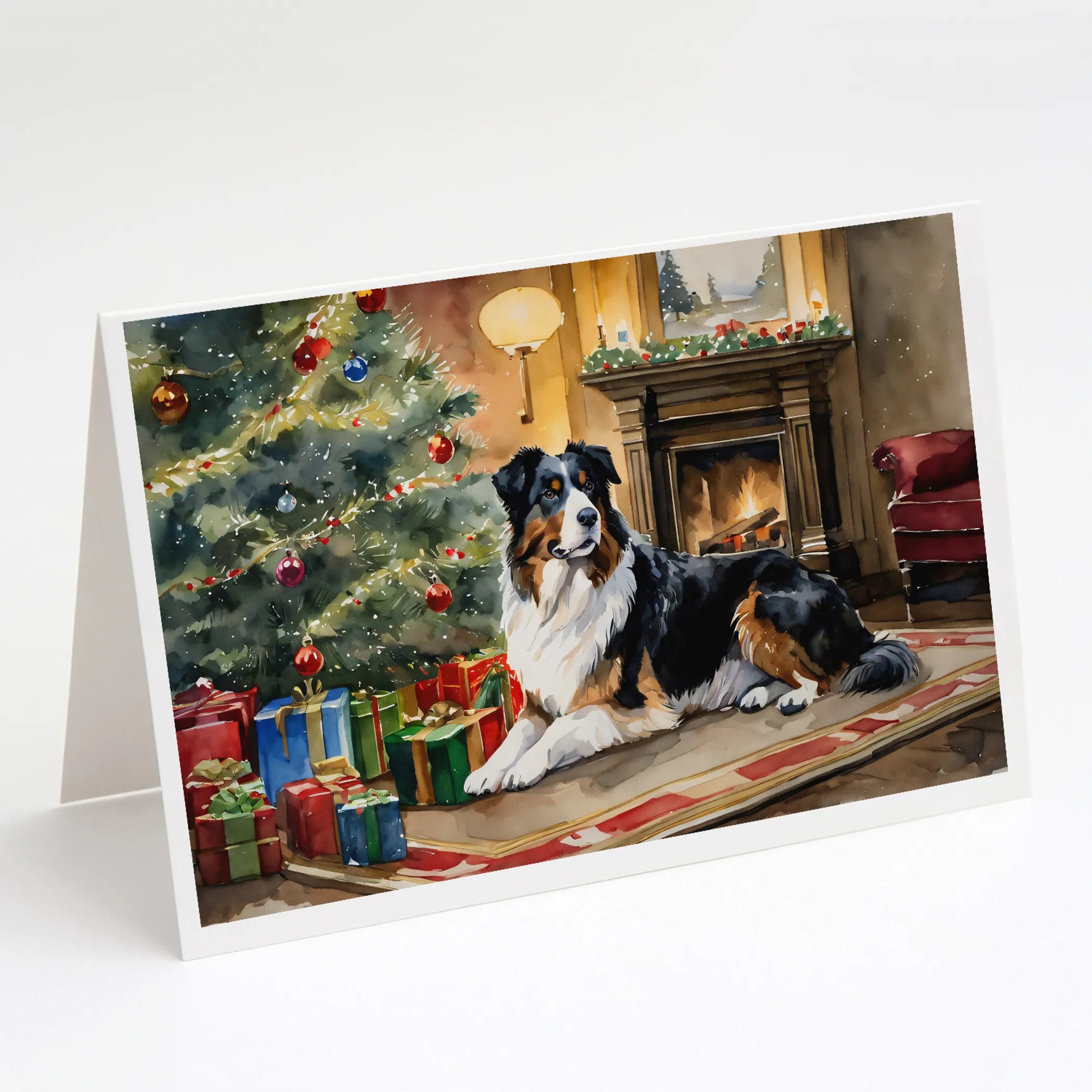 Cozy Christmas Greeting Cards  - Size: 5X7 | Pack Of: 8 | Collection name: Cozy christmas