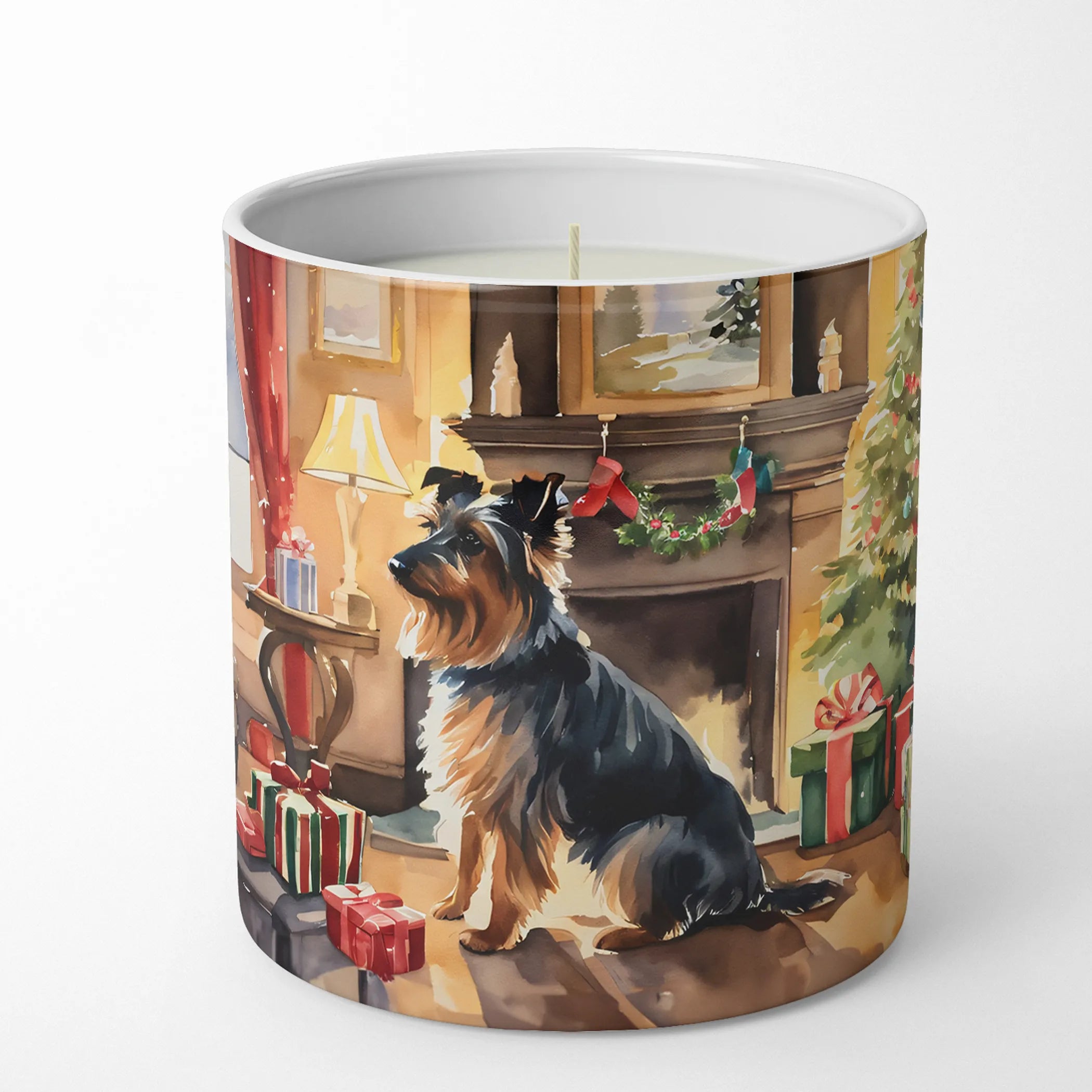 Cozy Christmas Decorative Soy Candle - Size: 10 OZ | Pack Of: 1 | Collection name: Cozy christmas