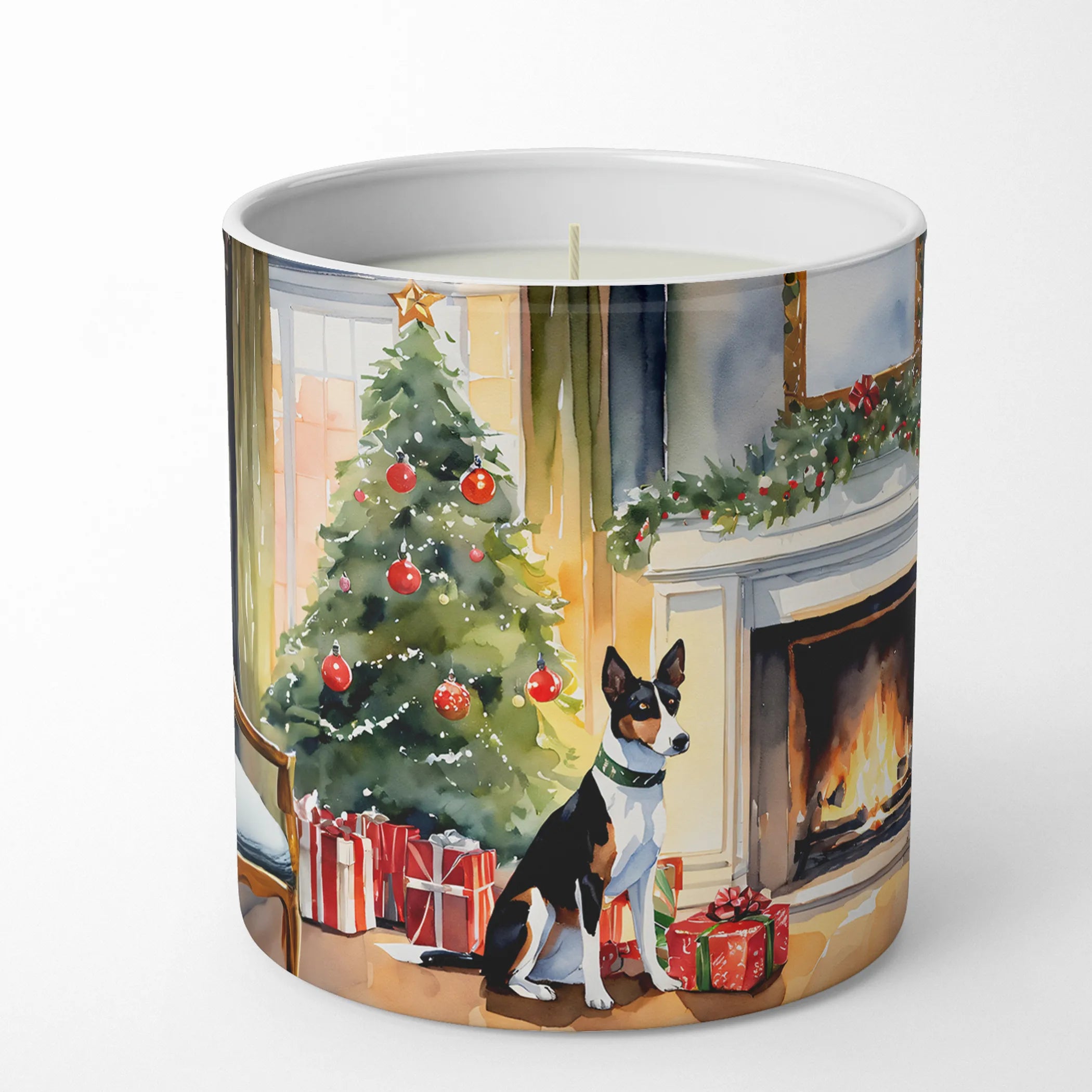 Cozy Christmas Decorative Soy Candle - Size: 10 OZ | Pack Of: 1 | Collection name: Cozy christmas