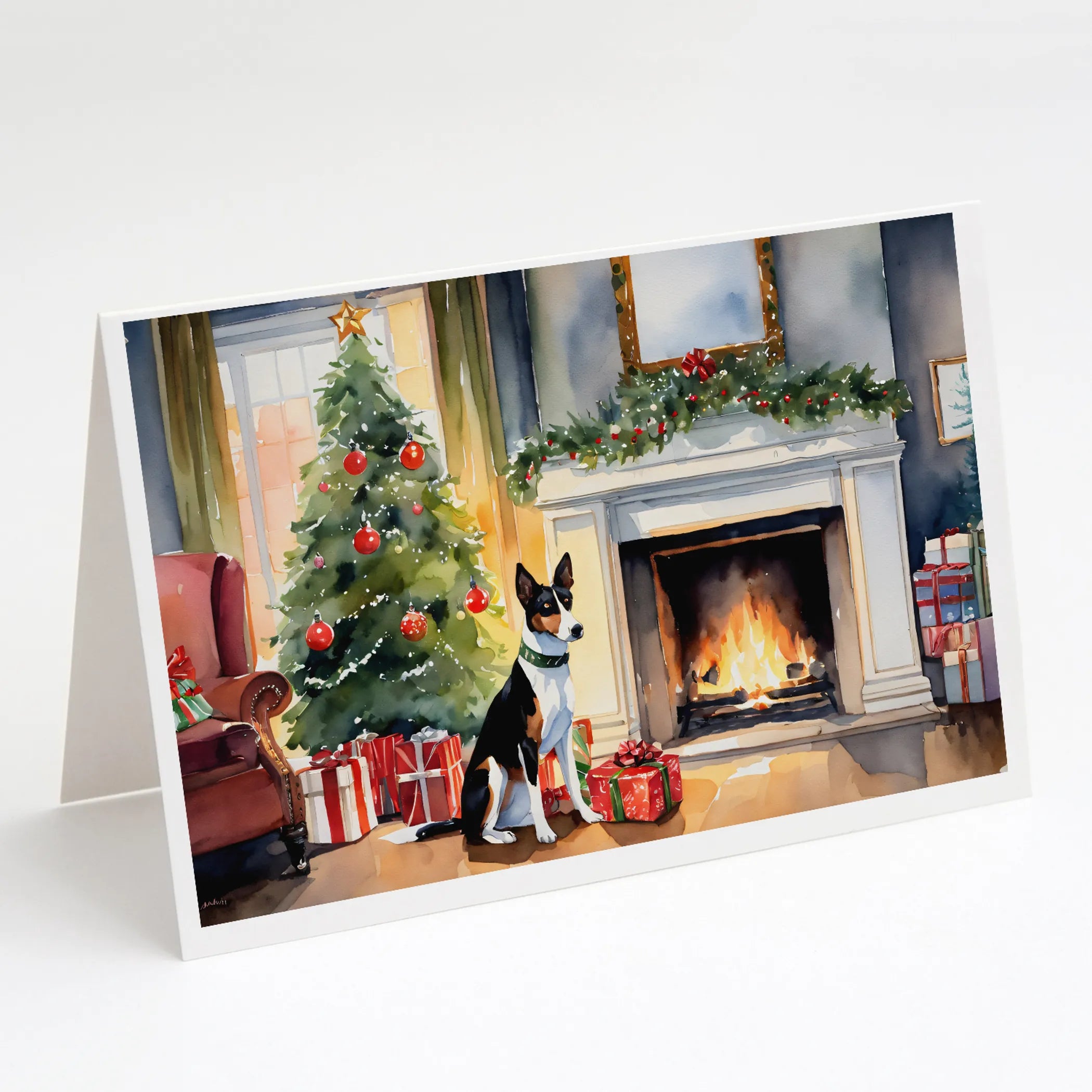 Cozy Christmas Greeting Cards  - Size: 5X7 | Pack Of: 8 | Collection name: Cozy christmas