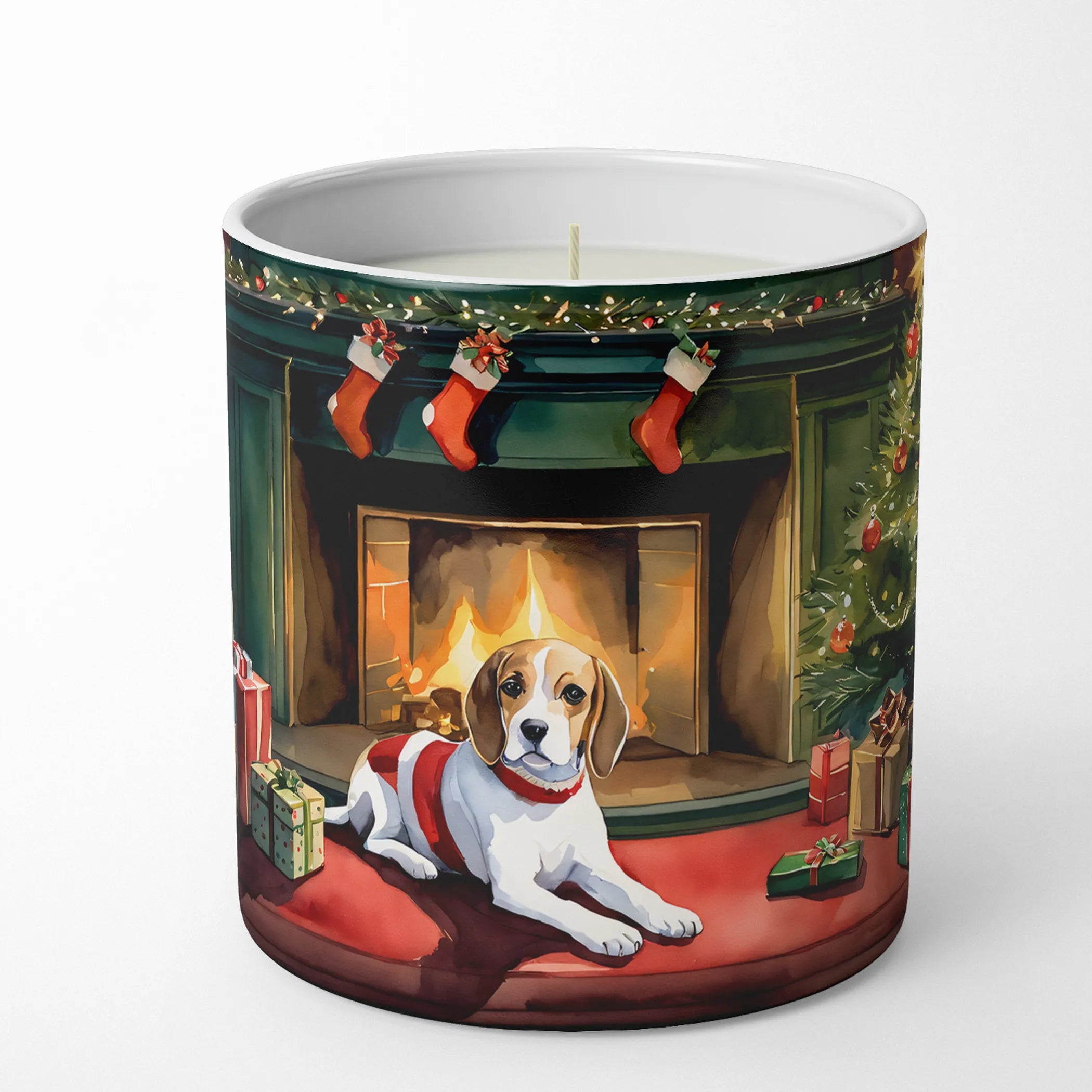 Cozy Christmas Decorative Soy Candle - Size: 10 OZ | Pack Of: 1 | Collection name: Cozy christmas