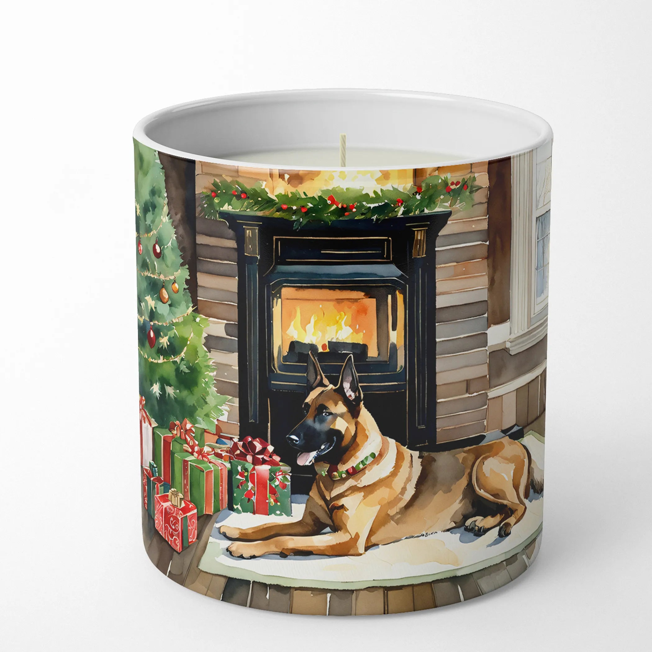 Cozy Christmas Decorative Soy Candle - Size: 10 OZ | Pack Of: 1 | Collection name: Cozy christmas