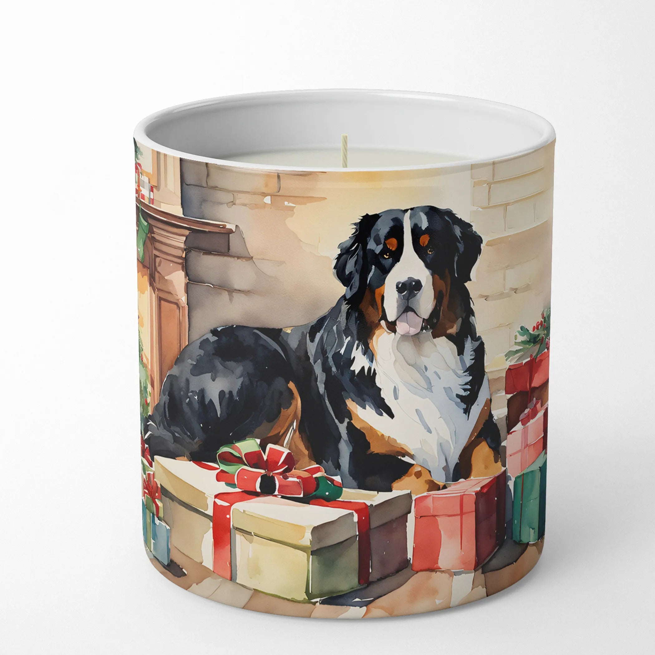 Cozy Christmas Decorative Soy Candle - Size: 10 OZ | Pack Of: 1 | Collection name: Cozy christmas