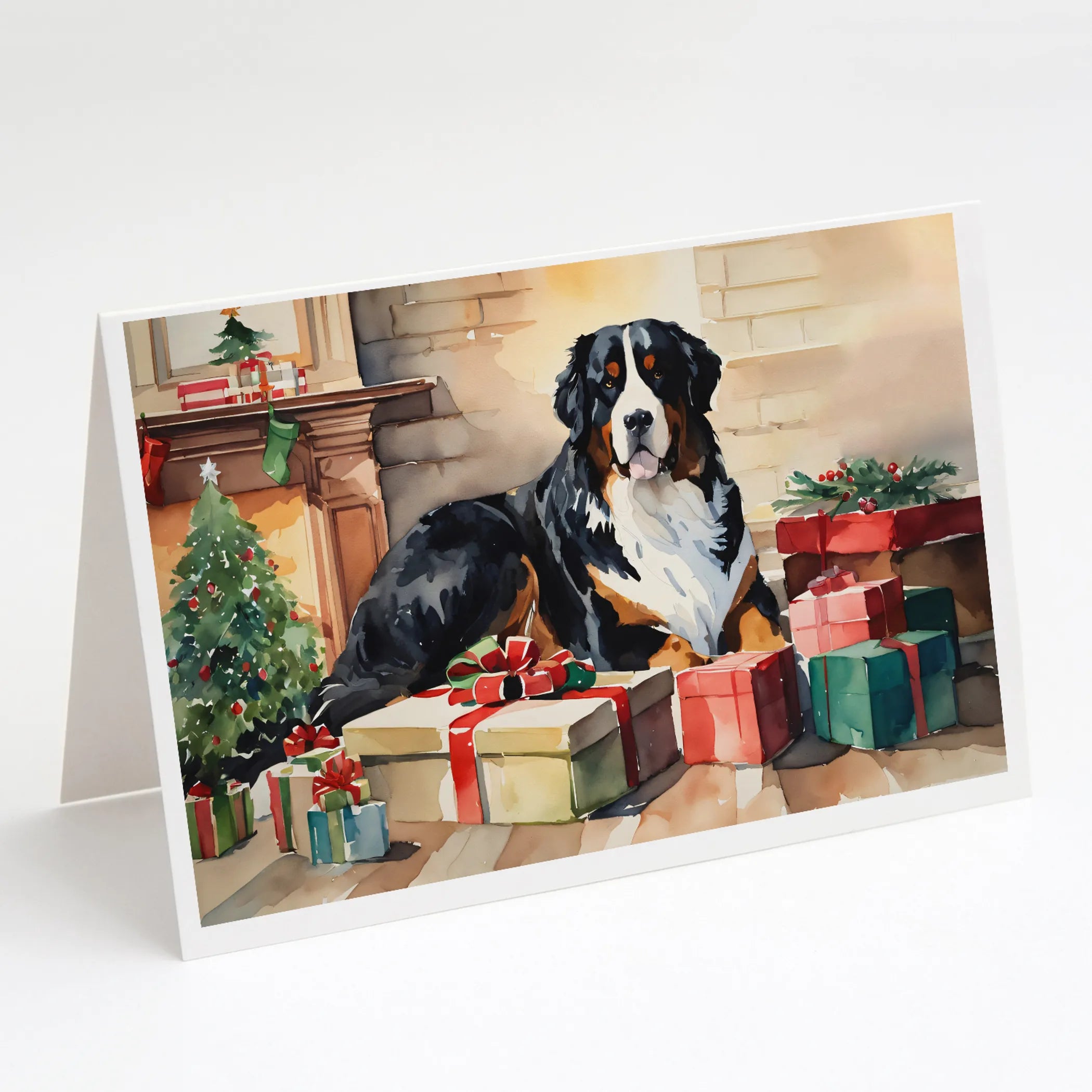 Cozy Christmas Greeting Cards  - Size: 5X7 | Pack Of: 8 | Collection name: Cozy christmas