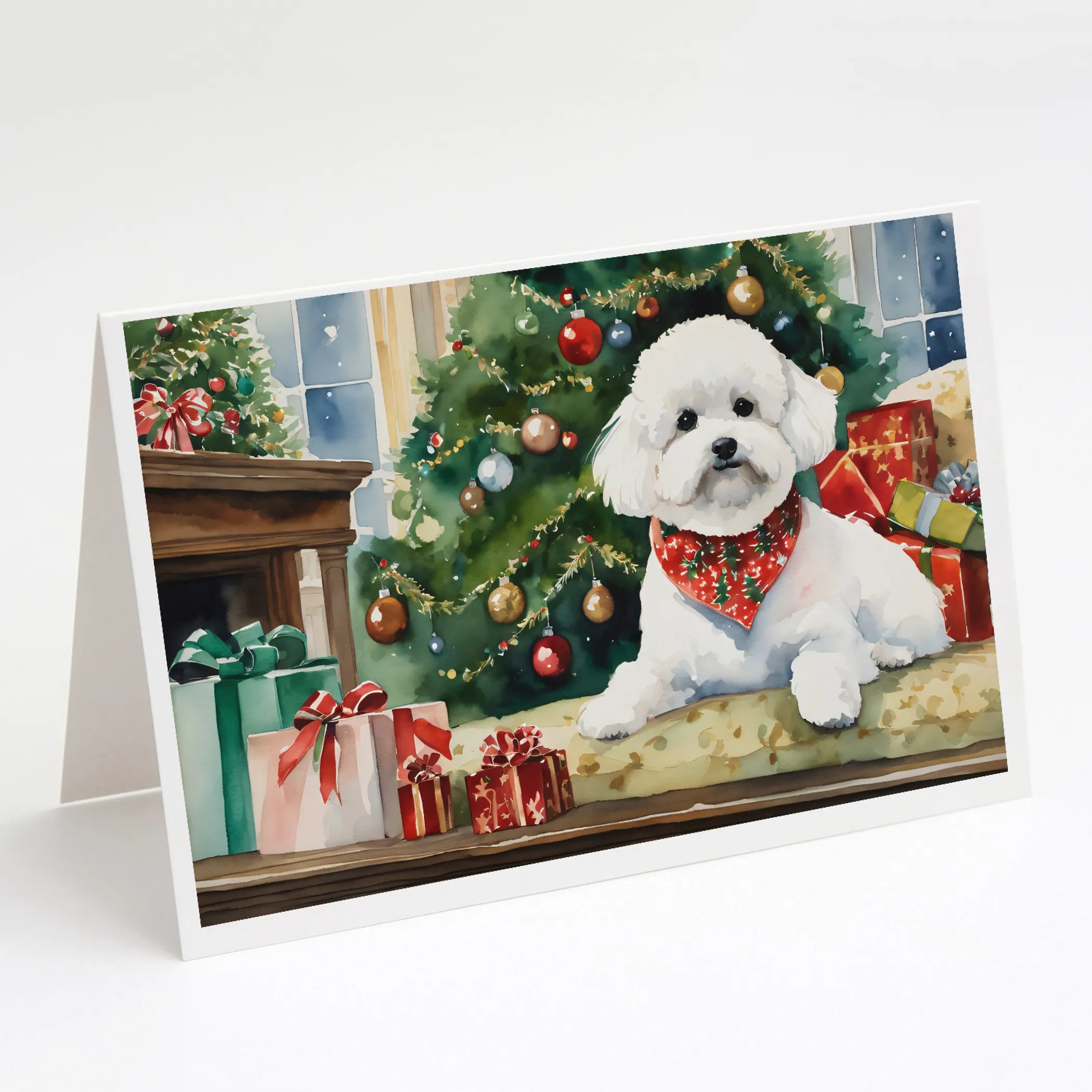 Cozy Christmas Greeting Cards  - Size: 5X7 | Pack Of: 8 | Collection name: Cozy christmas