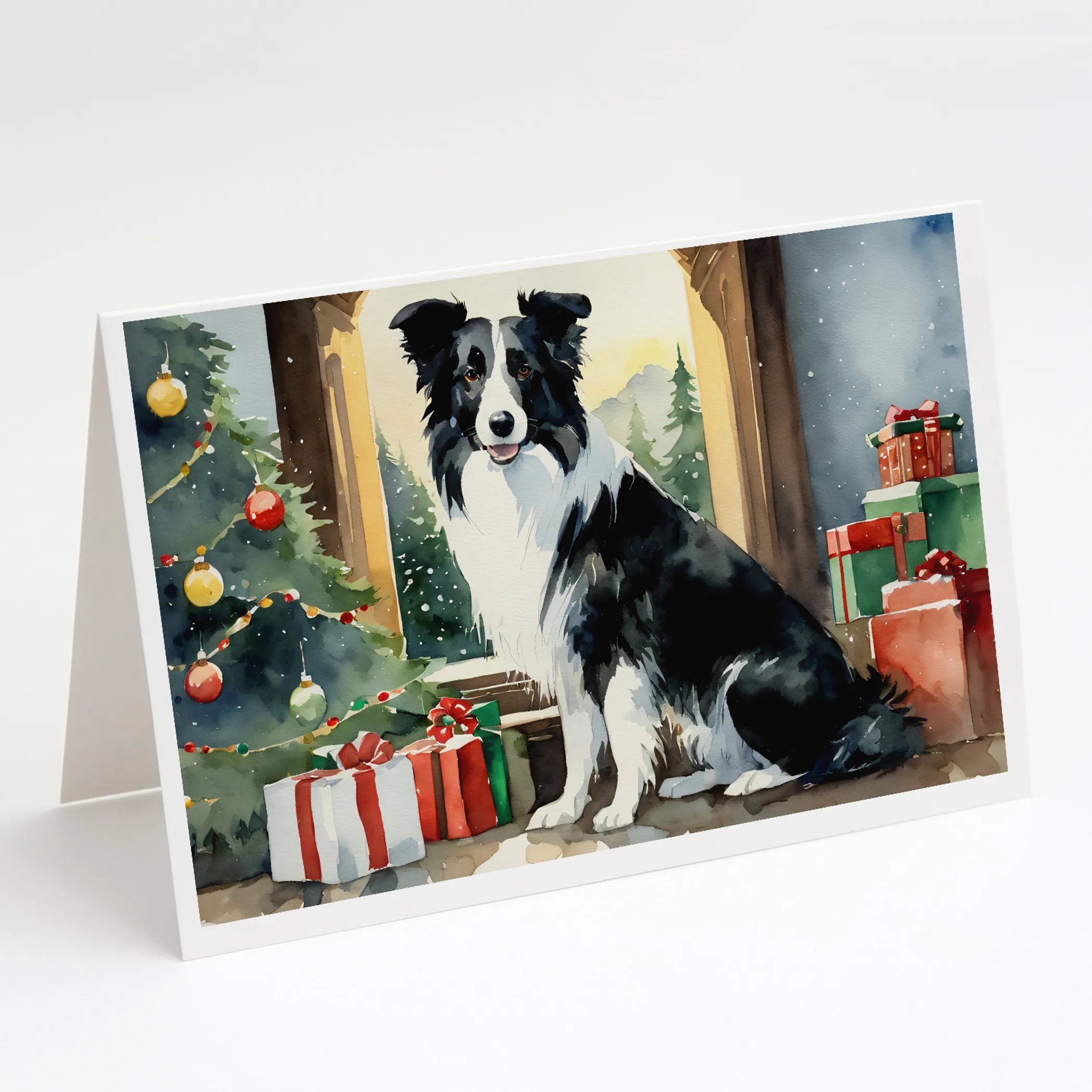 Cozy Christmas Greeting Cards  - Size: 5X7 | Pack Of: 8 | Collection name: Cozy christmas