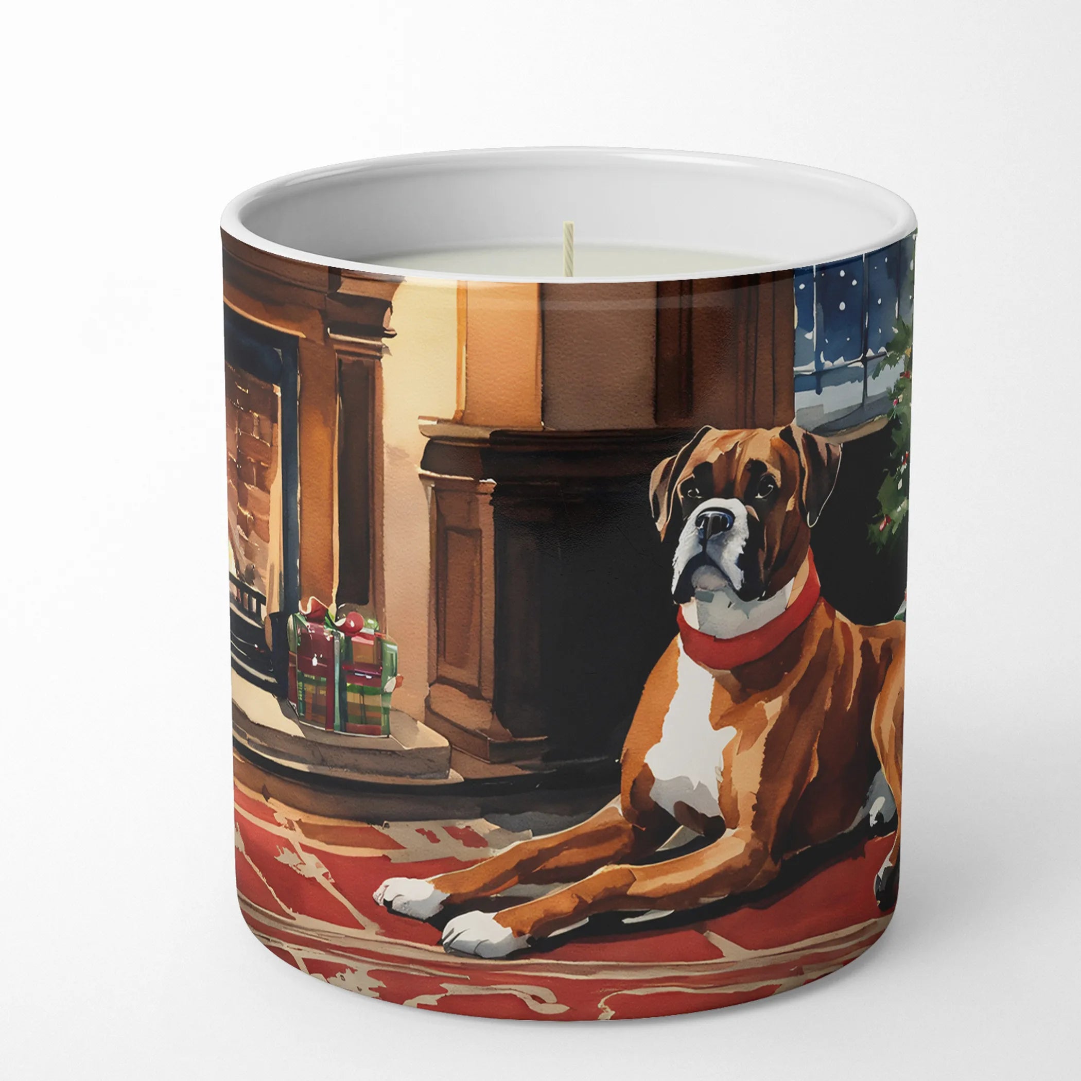 Cozy Christmas Decorative Soy Candle - Size: 10 OZ | Pack Of: 1 | Collection name: Cozy christmas