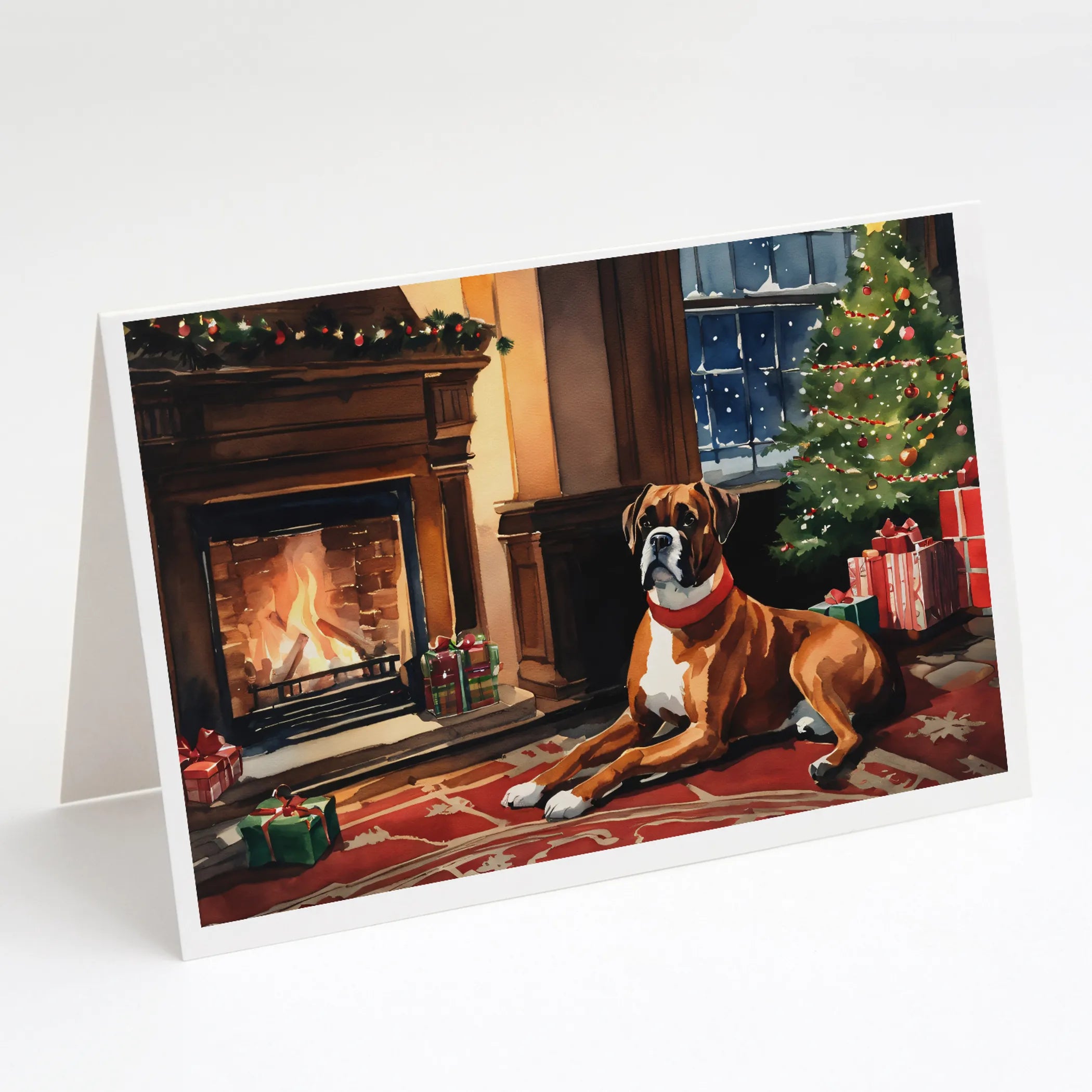 Cozy Christmas Greeting Cards  - Size: 5X7 | Pack Of: 8 | Collection name: Cozy christmas