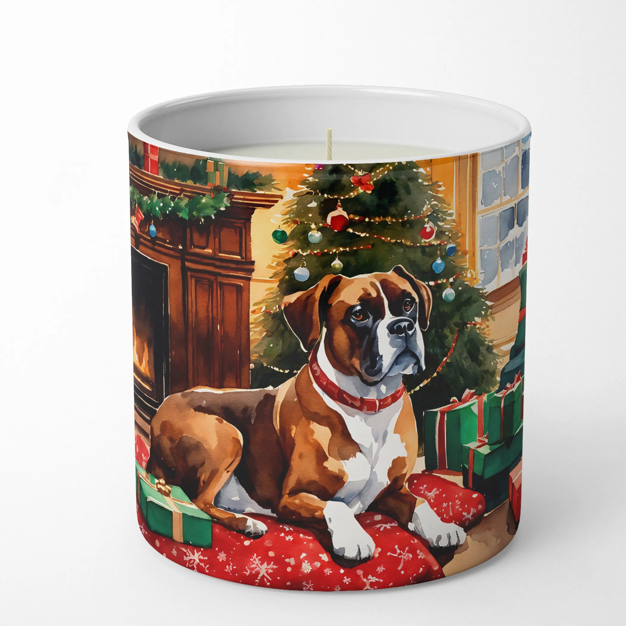 Cozy Christmas Decorative Soy Candle - Size: 10 OZ | Pack Of: 1 | Collection name: Cozy christmas