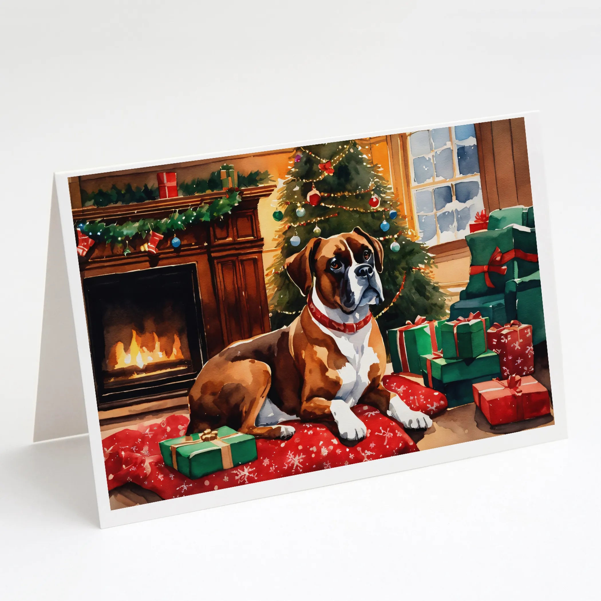 Cozy Christmas Greeting Cards  - Size: 5X7 | Pack Of: 8 | Collection name: Cozy christmas