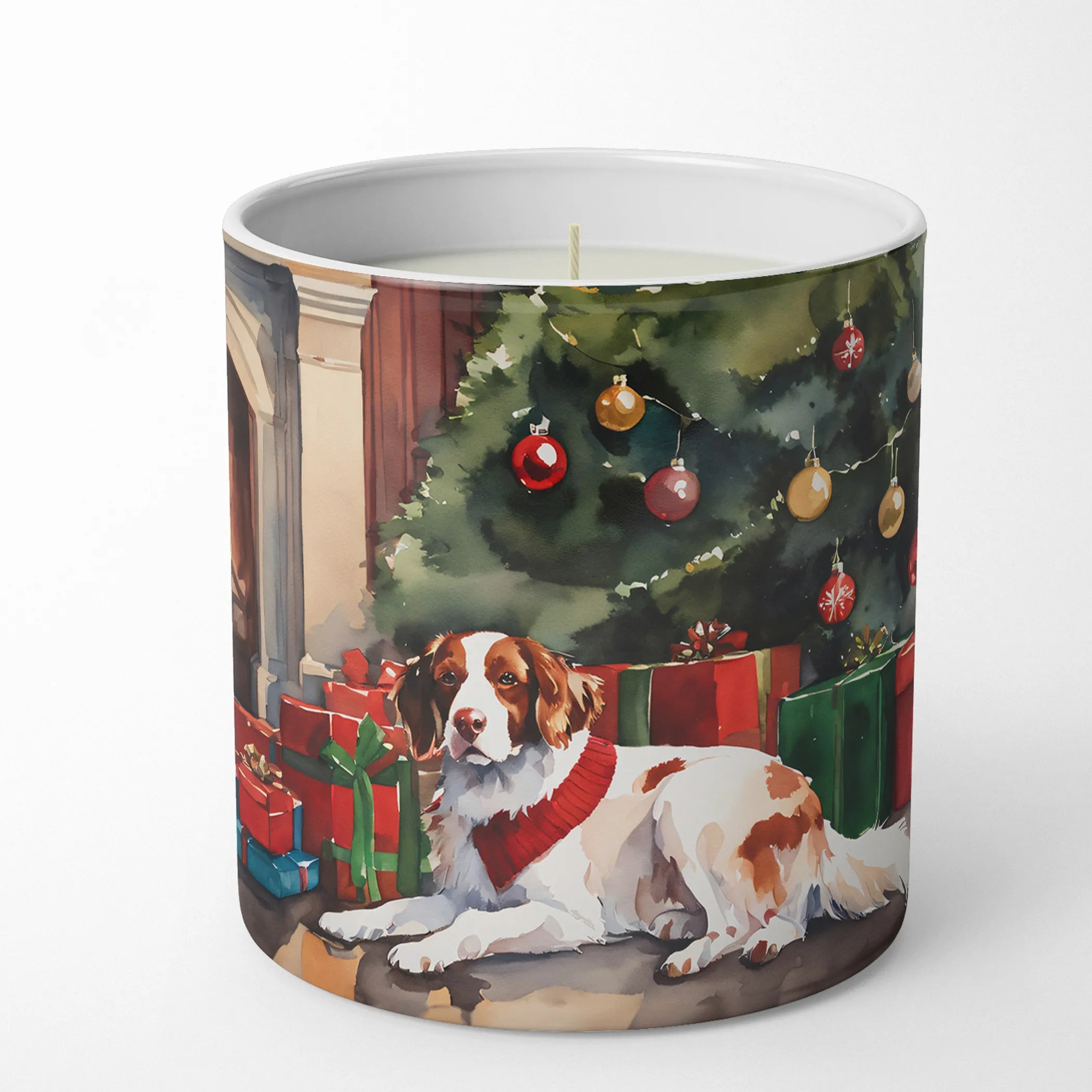Cozy Christmas Decorative Soy Candle - Size: 10 OZ | Pack Of: 1 | Collection name: Cozy christmas