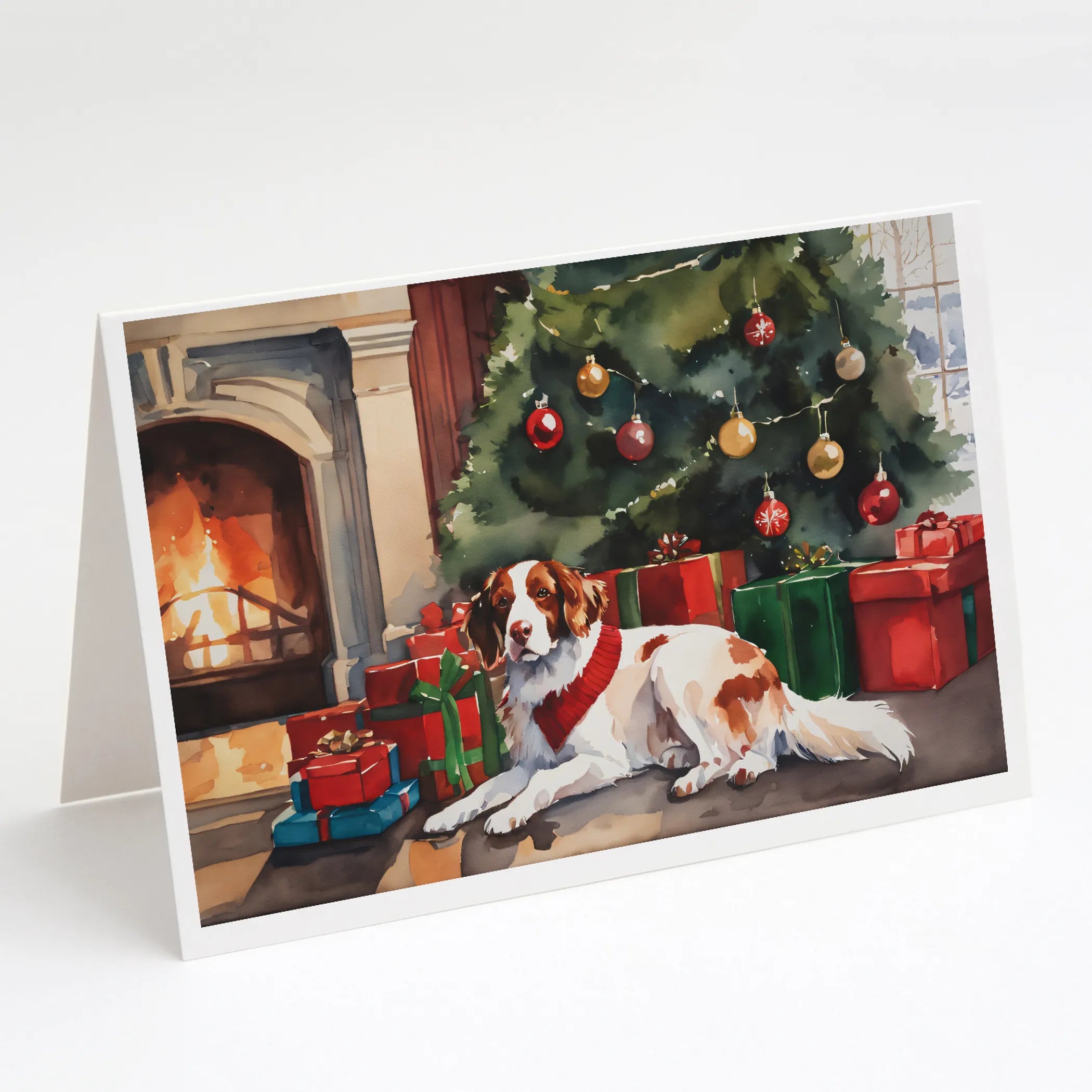 Cozy Christmas Greeting Cards  - Size: 5X7 | Pack Of: 8 | Collection name: Cozy christmas
