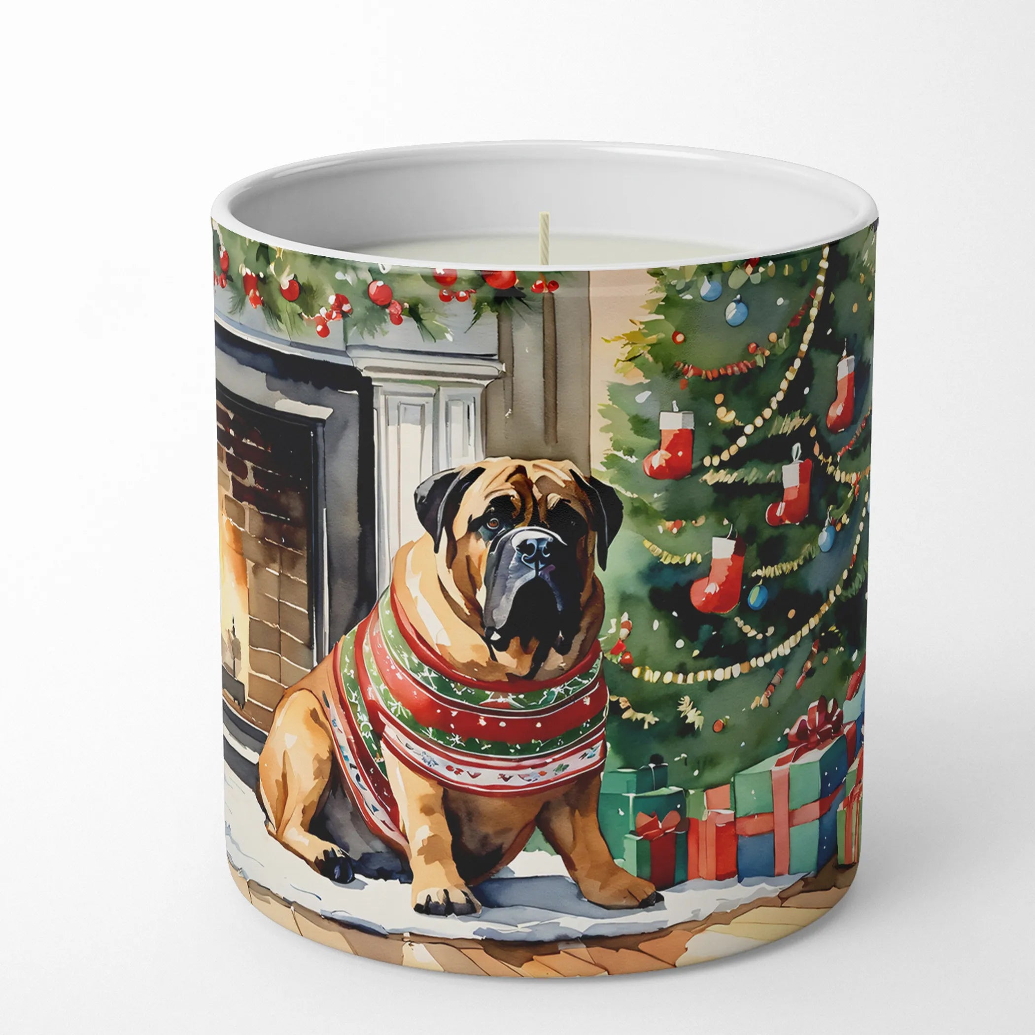 Cozy Christmas Decorative Soy Candle - Size: 10 OZ | Pack Of: 1 | Collection name: Cozy christmas