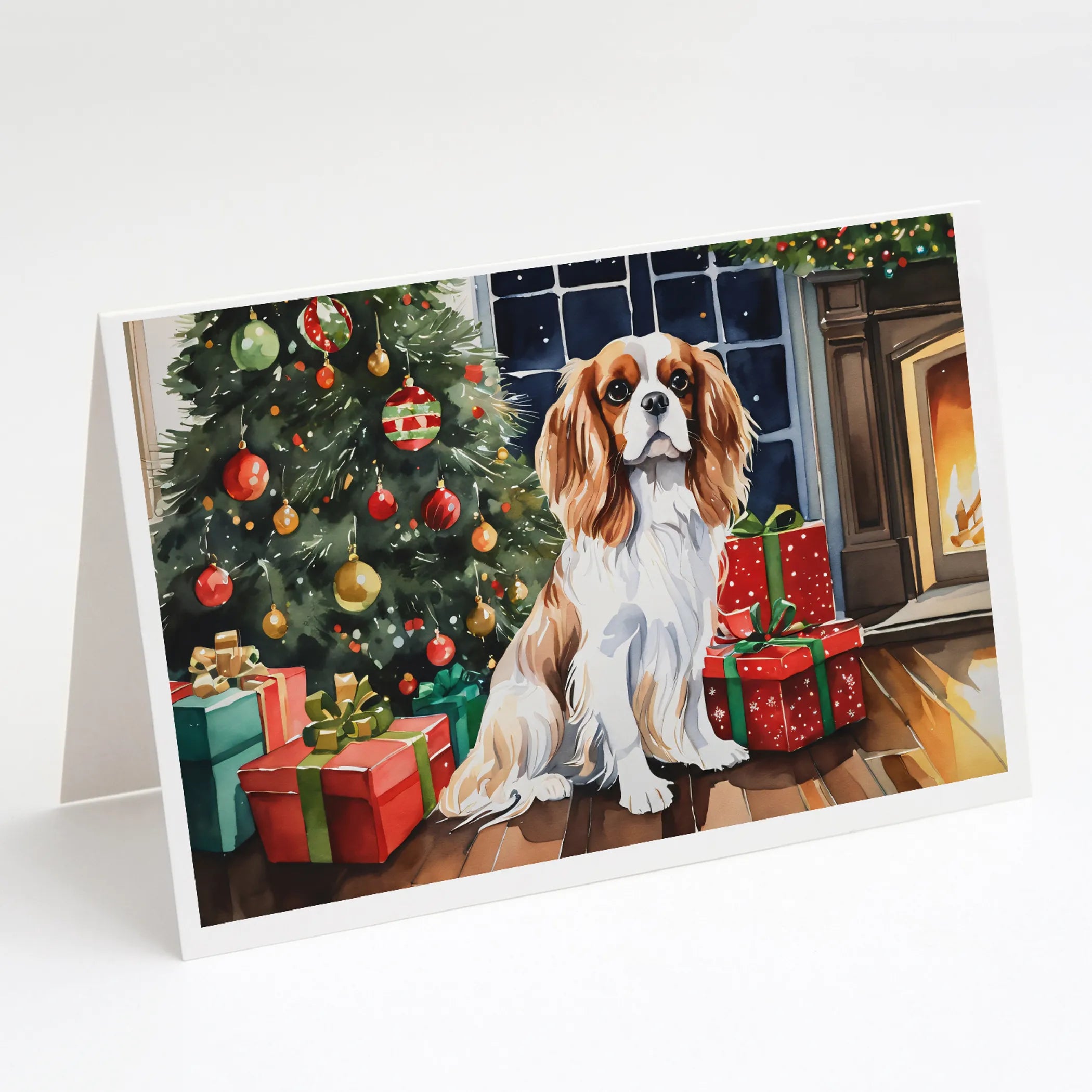 Cozy Christmas Greeting Cards  - Size: 5X7 | Pack Of: 8 | Collection name: Cozy christmas