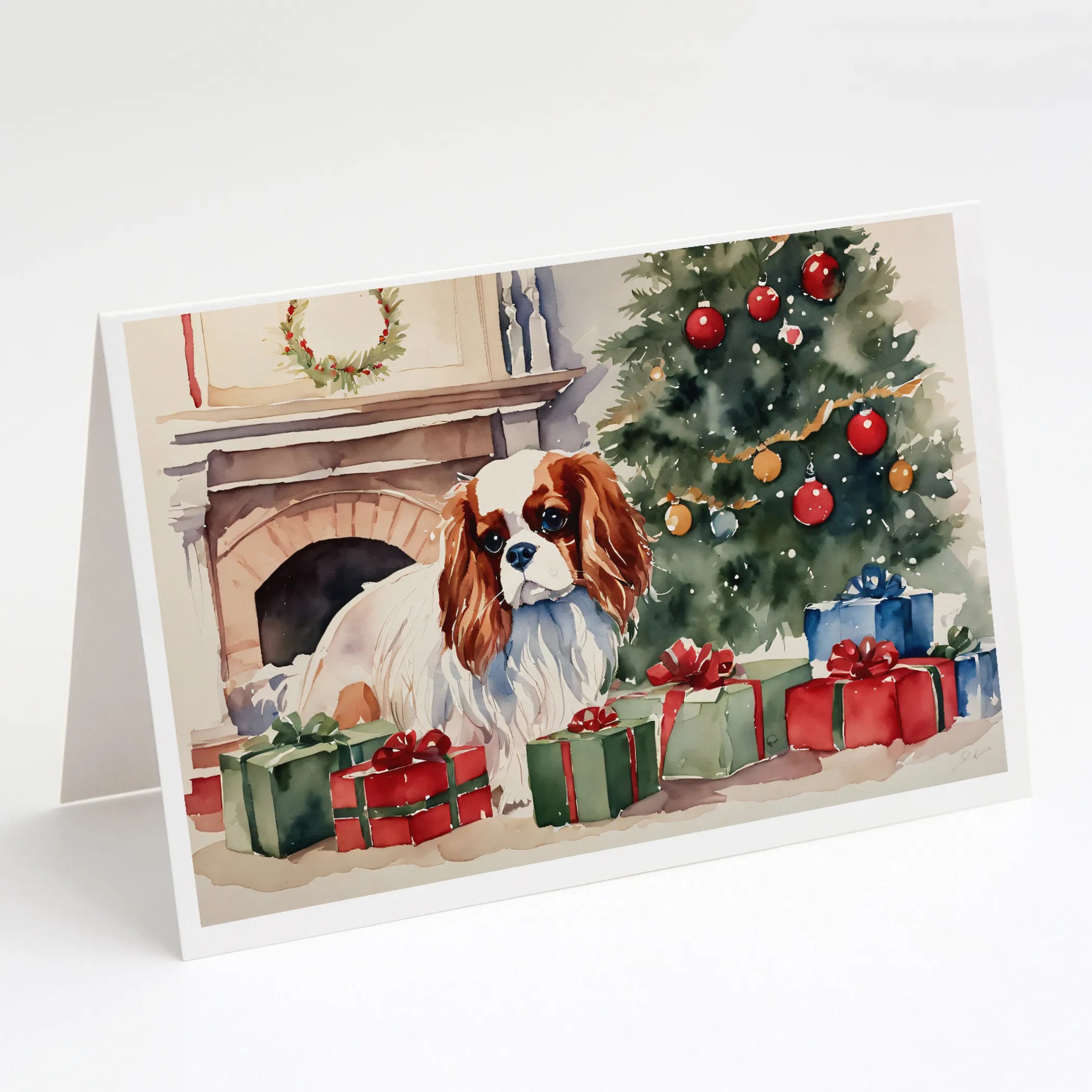 Cozy Christmas Greeting Cards  - Size: 5X7 | Pack Of: 8 | Collection name: Cozy christmas