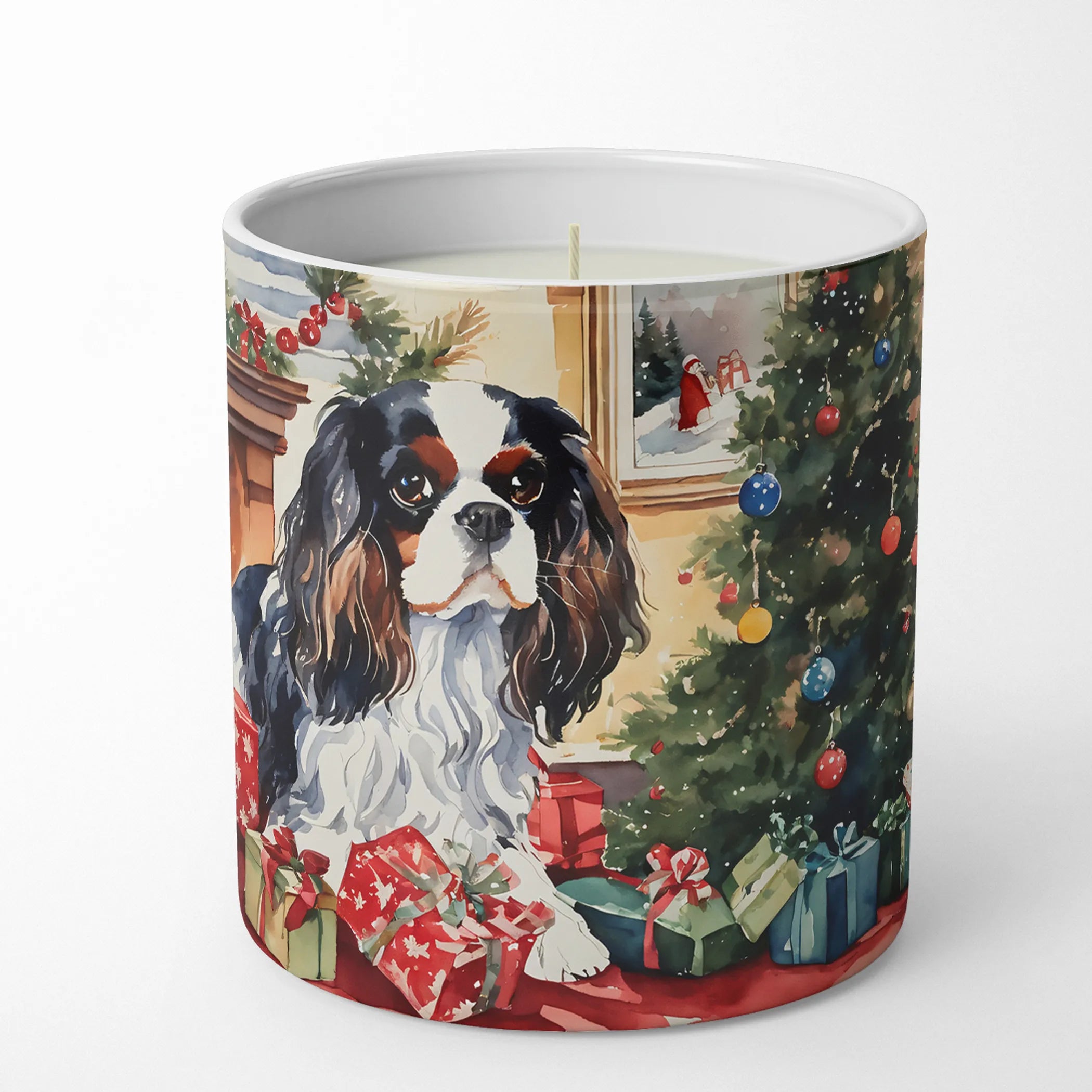Cozy Christmas Decorative Soy Candle - Size: 10 OZ | Pack Of: 1 | Collection name: Cozy christmas