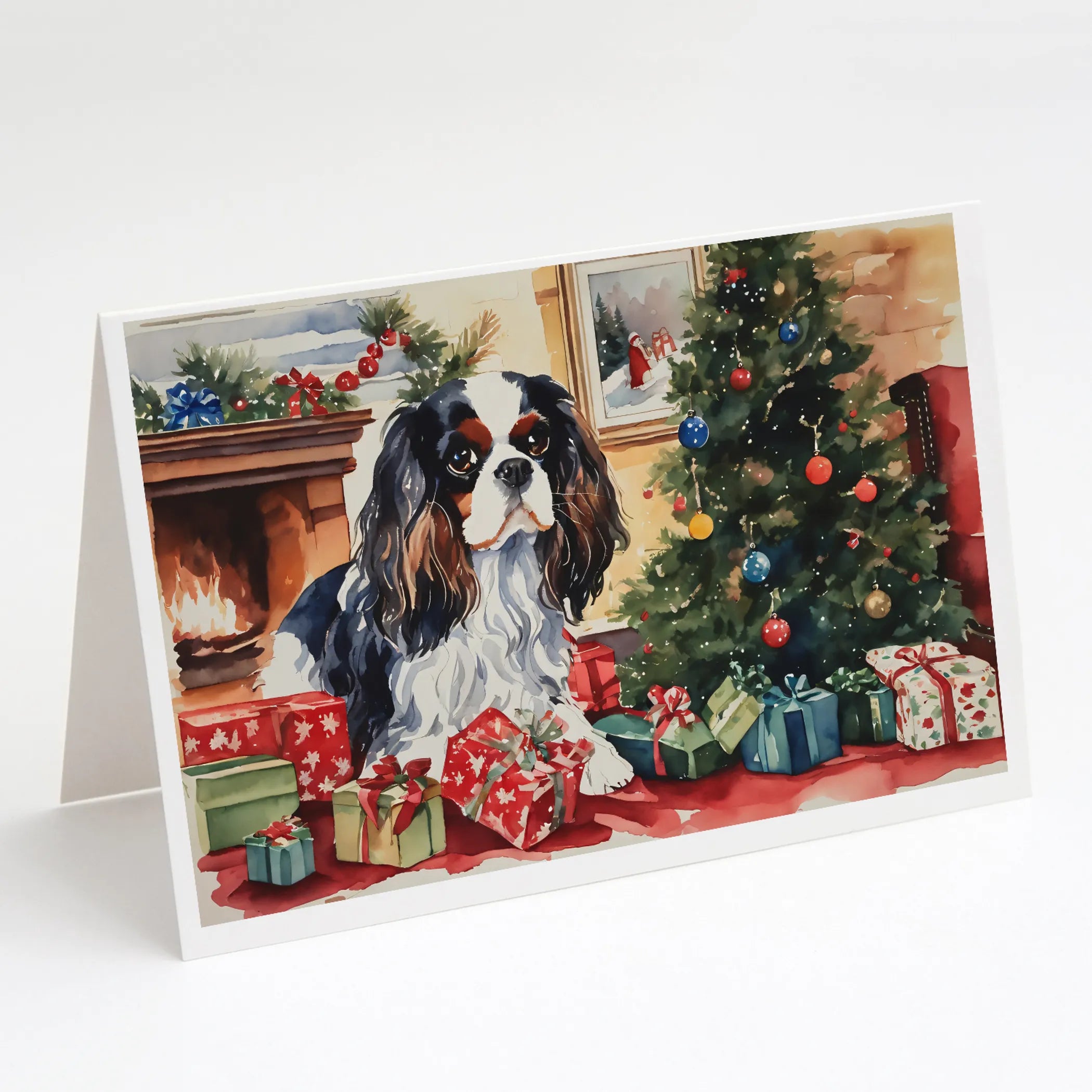 Cozy Christmas Greeting Cards  - Size: 5X7 | Pack Of: 8 | Collection name: Cozy christmas