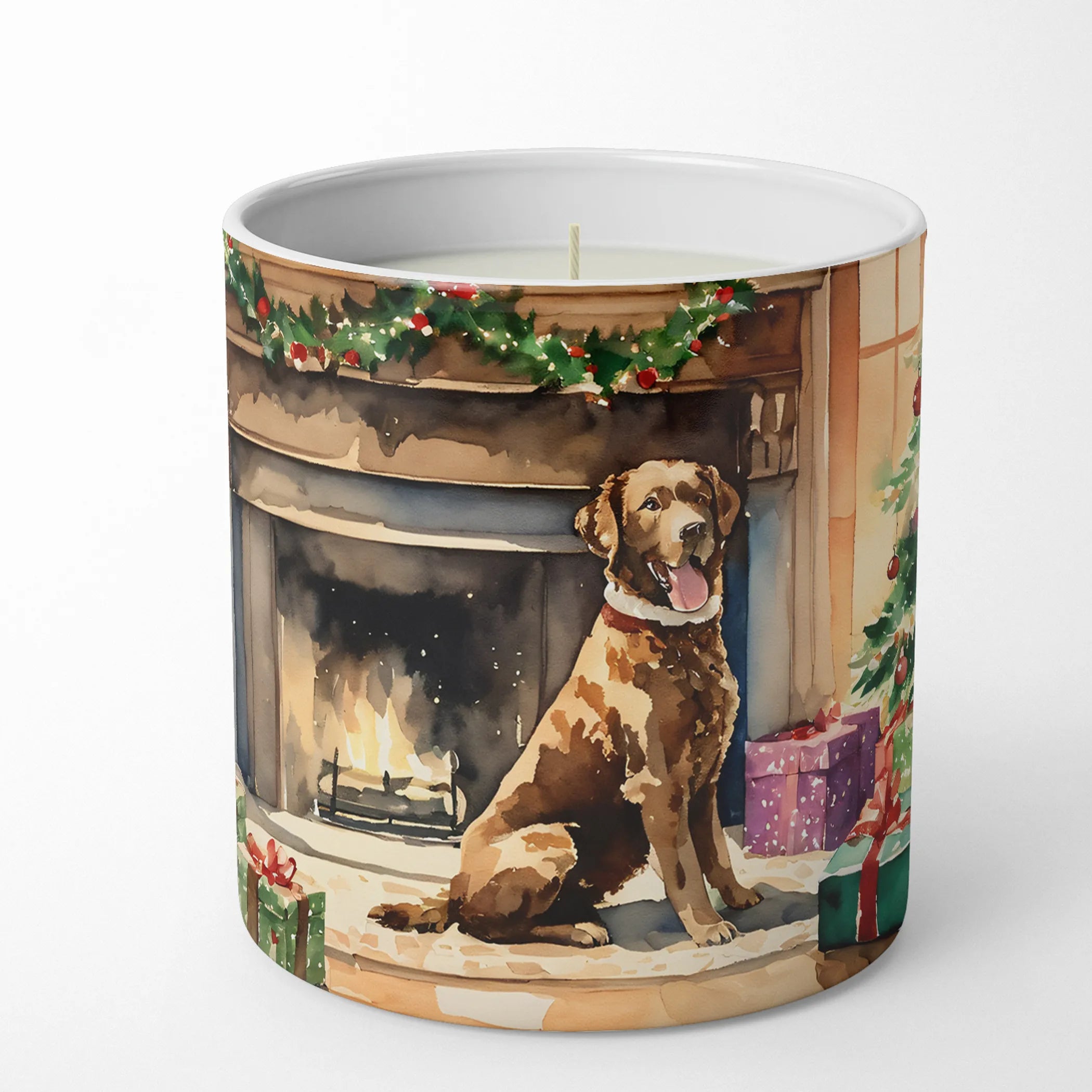 Cozy Christmas Decorative Soy Candle - Size: 10 OZ | Pack Of: 1 | Collection name: Cozy christmas