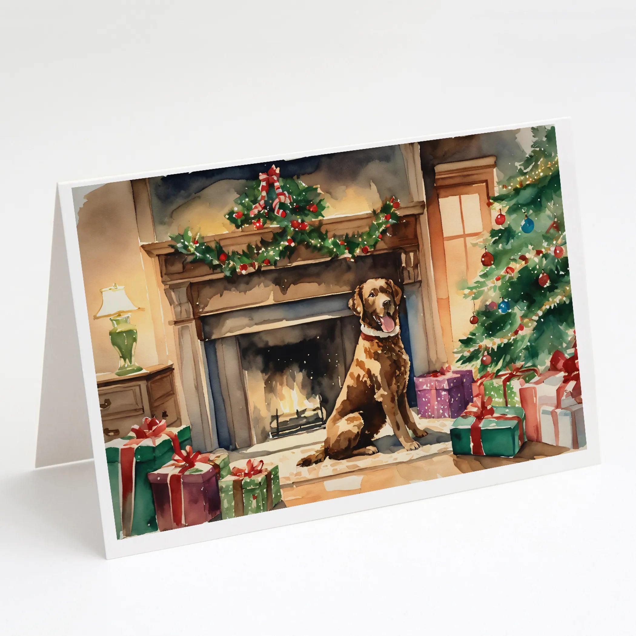 Cozy Christmas Greeting Cards  - Size: 5X7 | Pack Of: 8 | Collection name: Cozy christmas