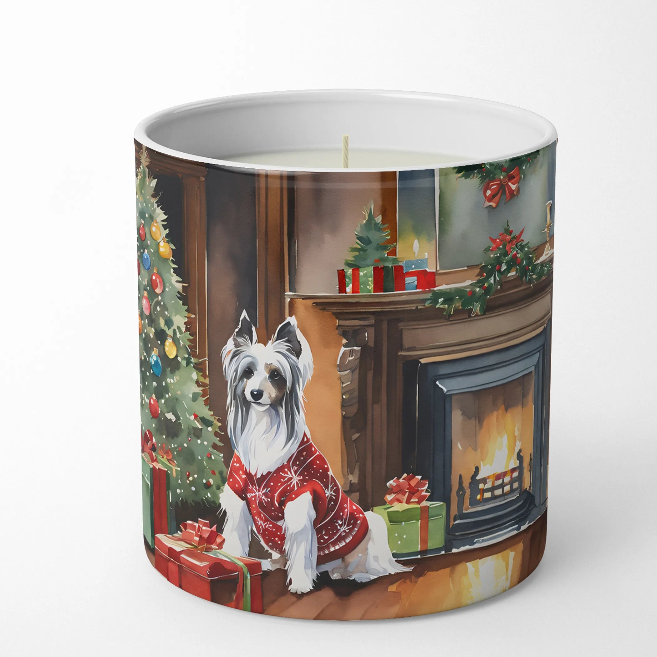 Cozy Christmas Decorative Soy Candle - Size: 10 OZ | Pack Of: 1 | Collection name: Cozy christmas