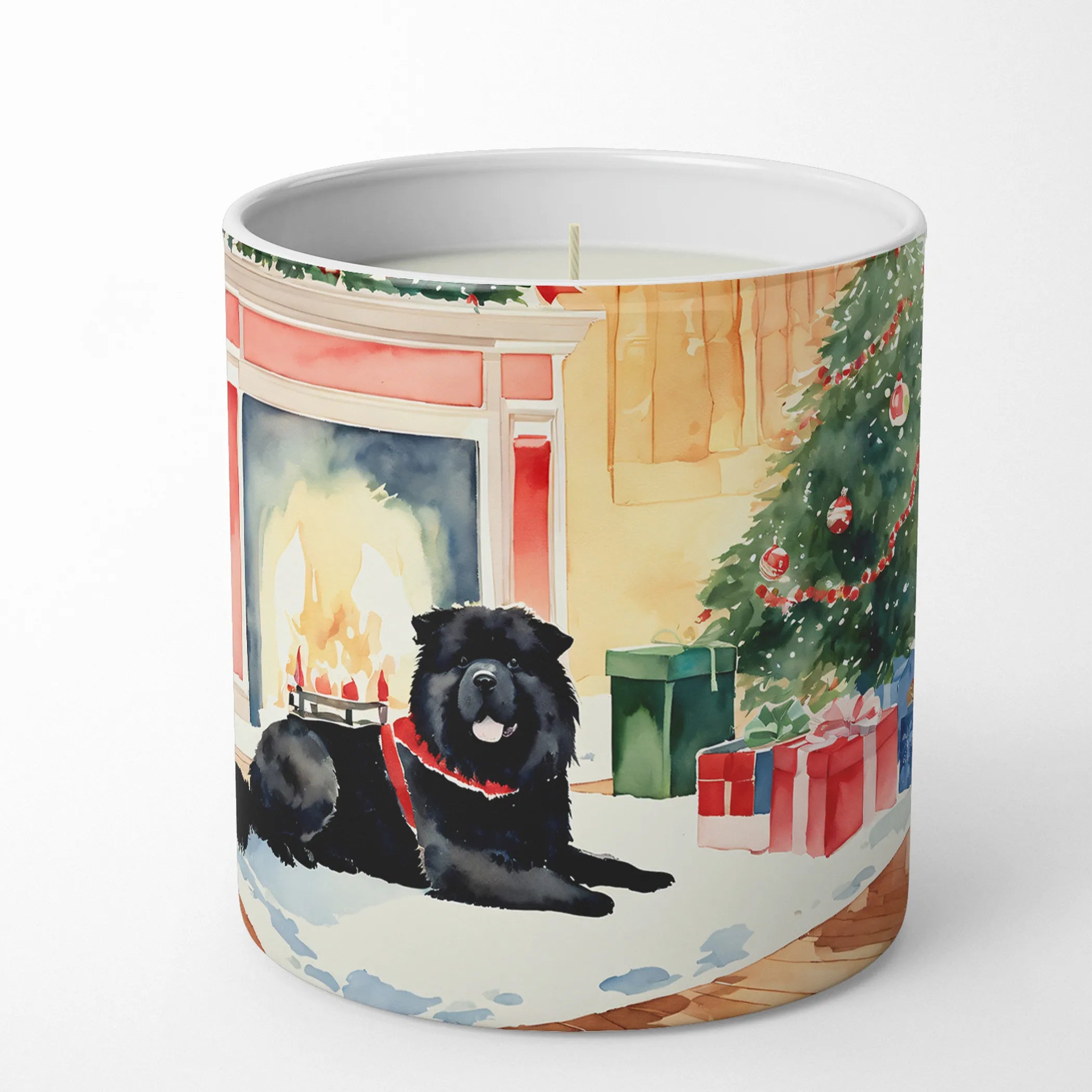 Cozy Christmas Decorative Soy Candle - Size: 10 OZ | Pack Of: 1 | Collection name: Cozy christmas