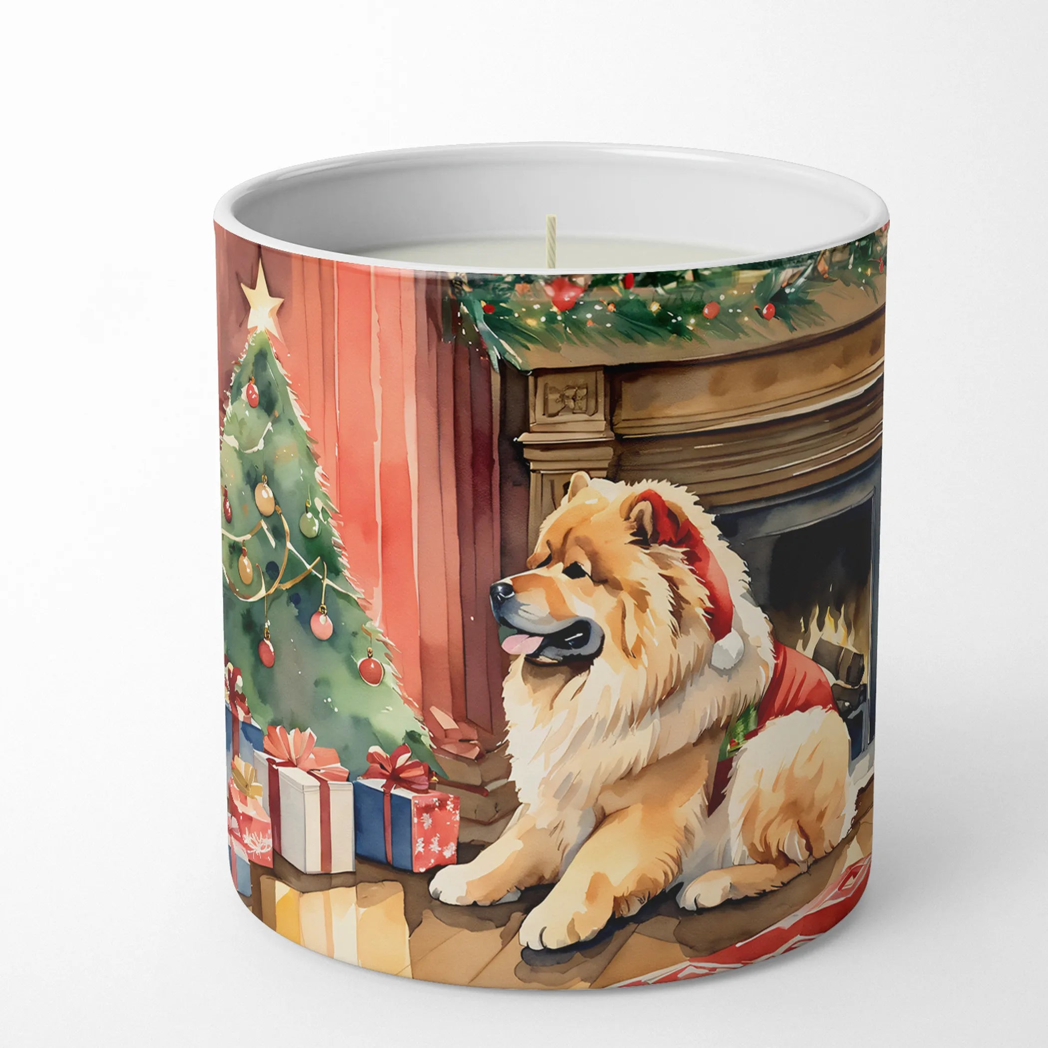 Cozy Christmas Decorative Soy Candle - Size: 10 OZ | Pack Of: 1 | Collection name: Cozy christmas