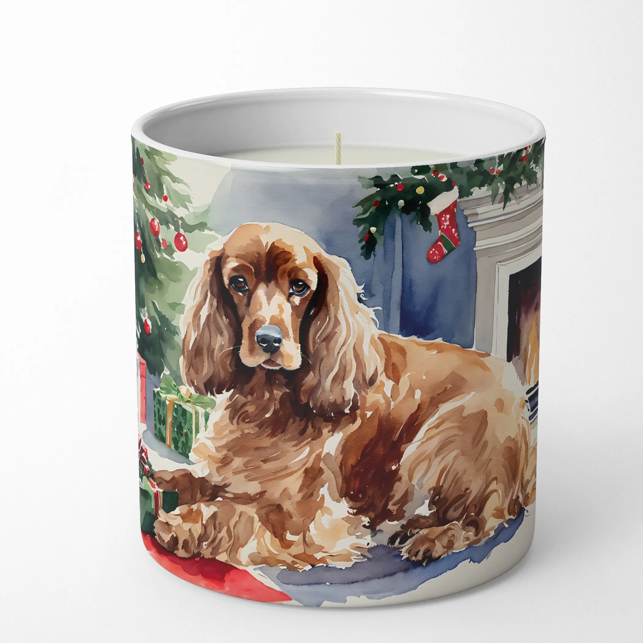 Cozy Christmas Decorative Soy Candle - Size: 10 OZ | Pack Of: 1 | Collection name: Cozy christmas