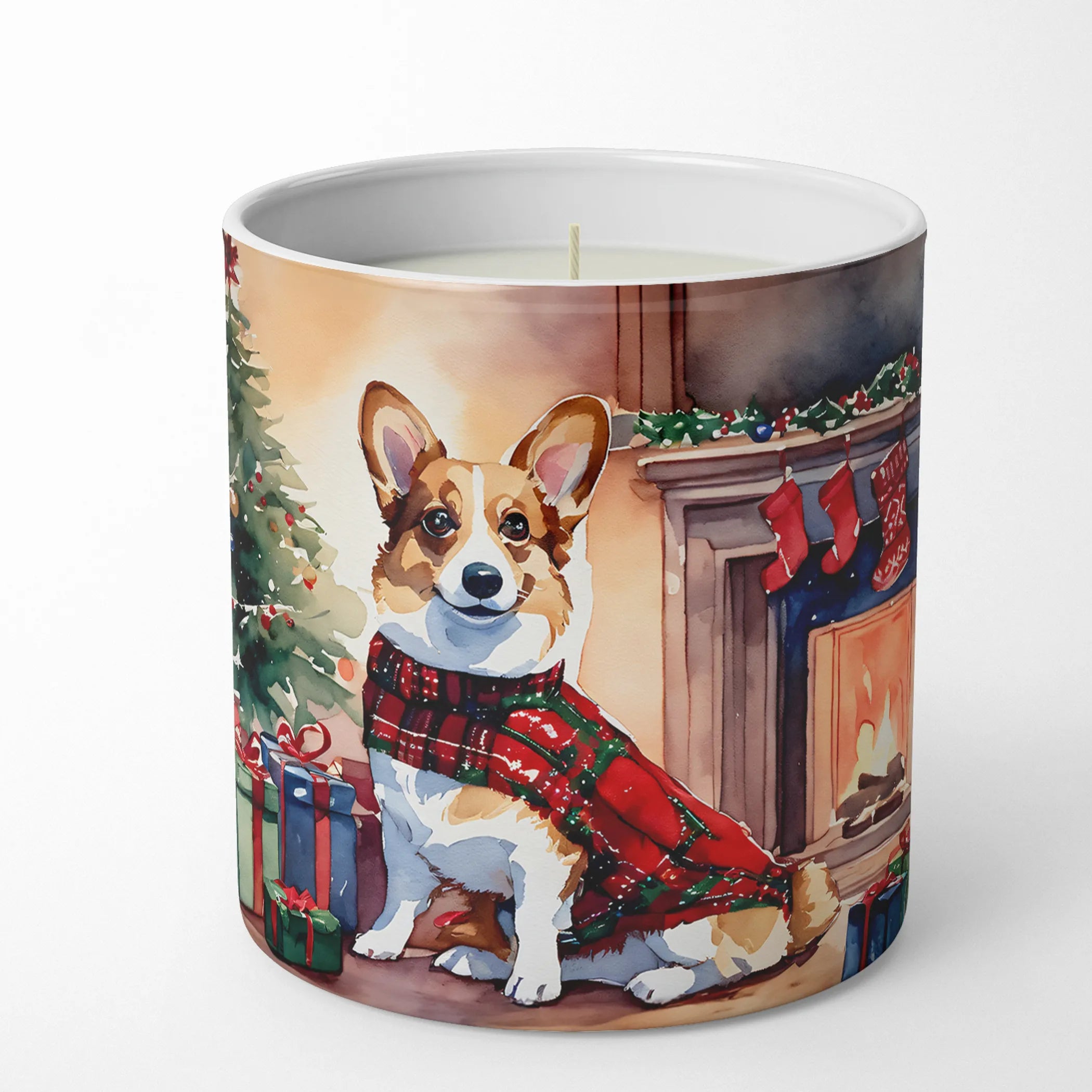 Cozy Christmas Decorative Soy Candle - Size: 10 OZ | Pack Of: 1 | Collection name: Cozy christmas