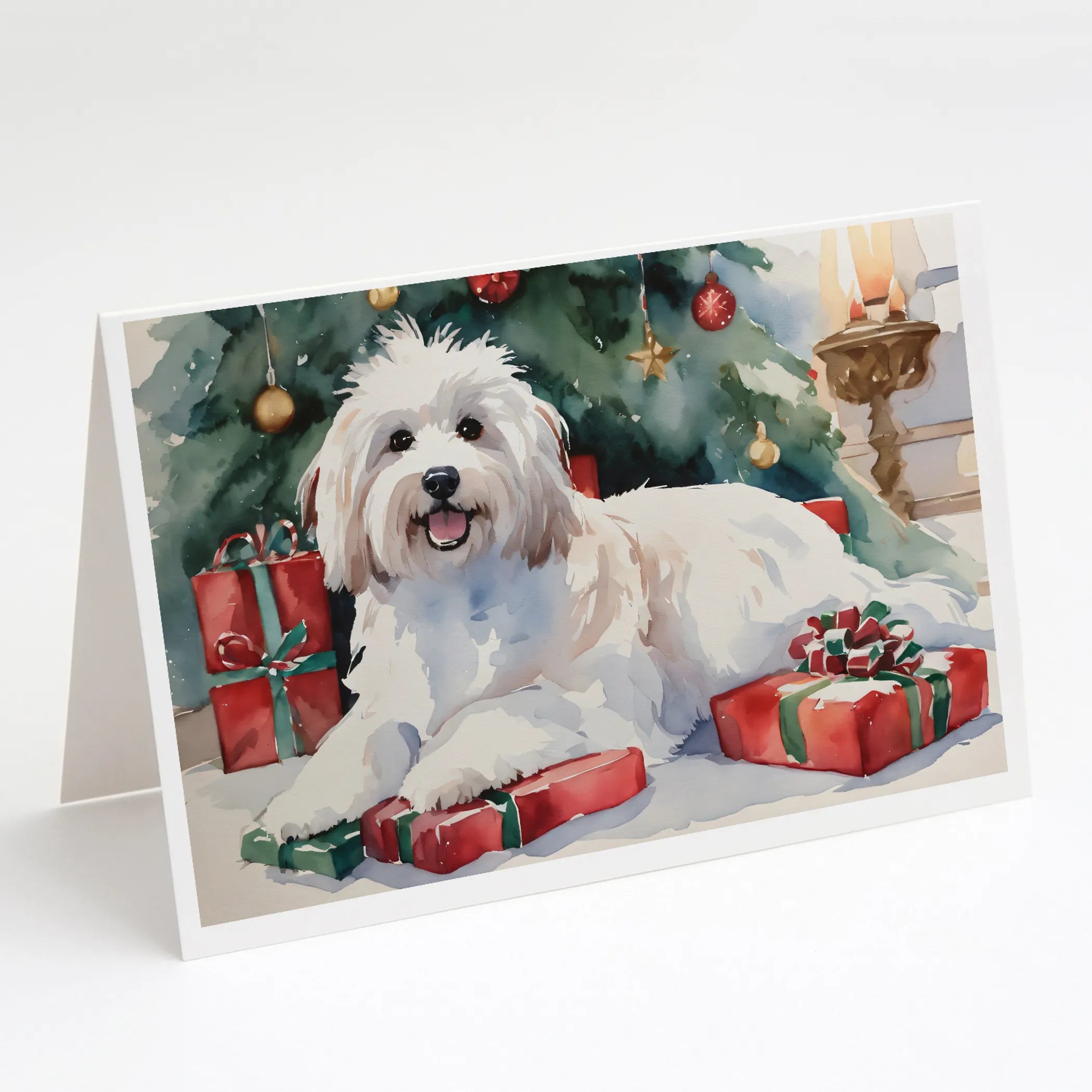 Cozy Christmas Greeting Cards  - Size: 5X7 | Pack Of: 8 | Collection name: Cozy christmas