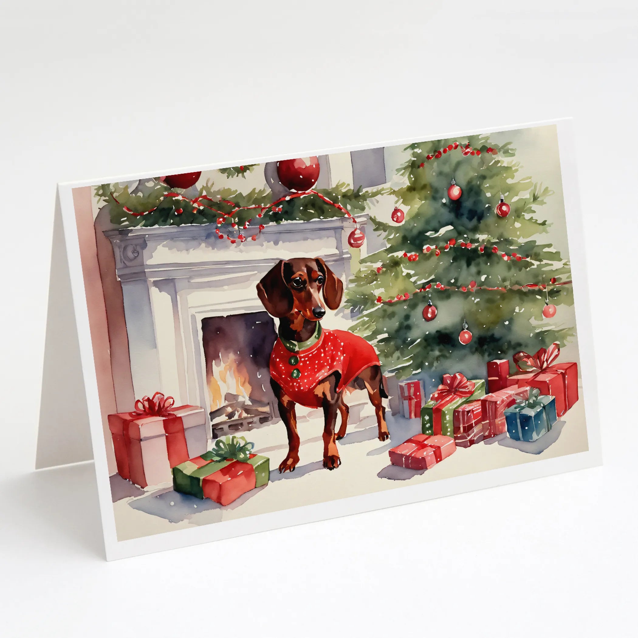 Cozy Christmas Greeting Cards  - Size: 5X7 | Pack Of: 8 | Collection name: Cozy christmas