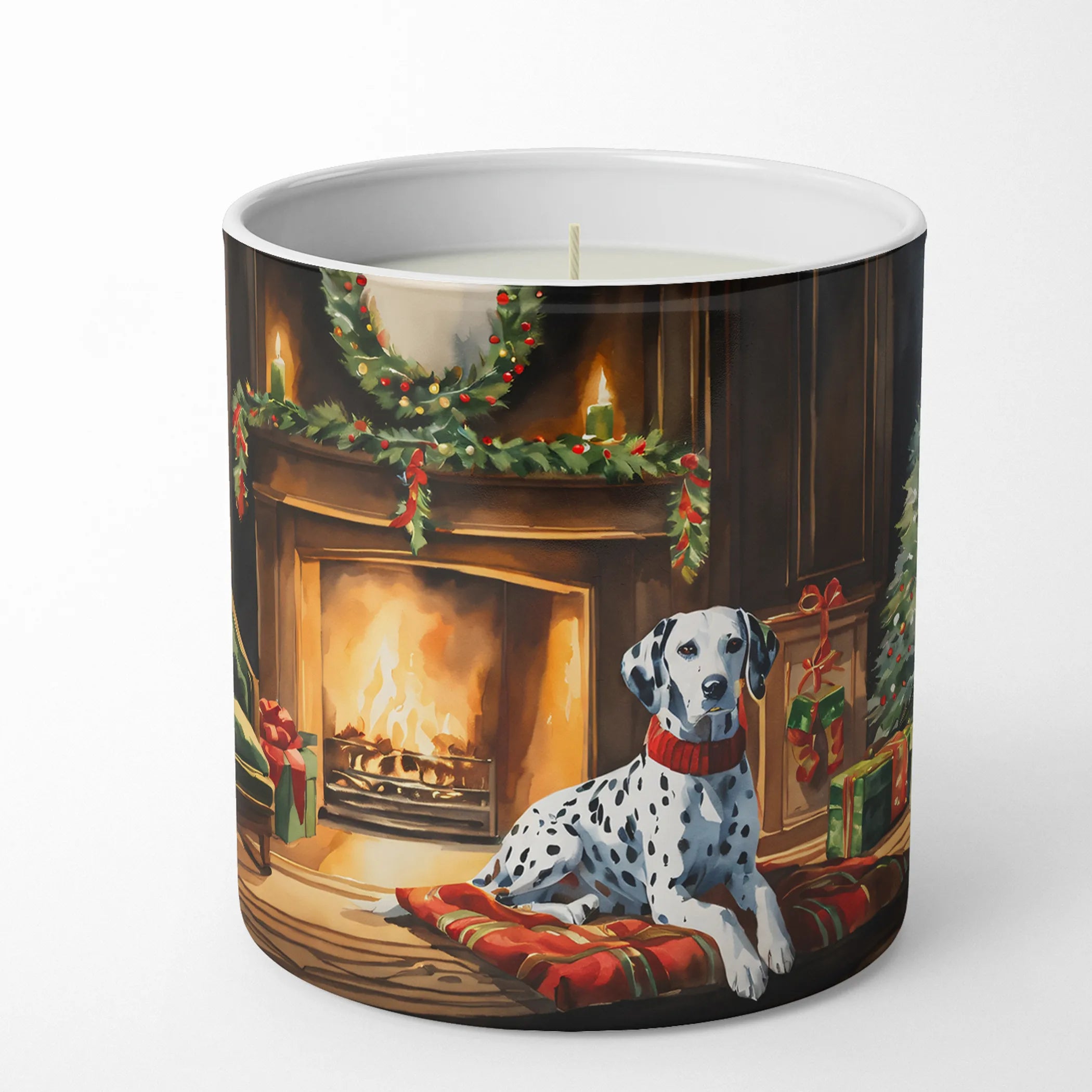 Cozy Christmas Decorative Soy Candle - Size: 10 OZ | Pack Of: 1 | Collection name: Cozy christmas
