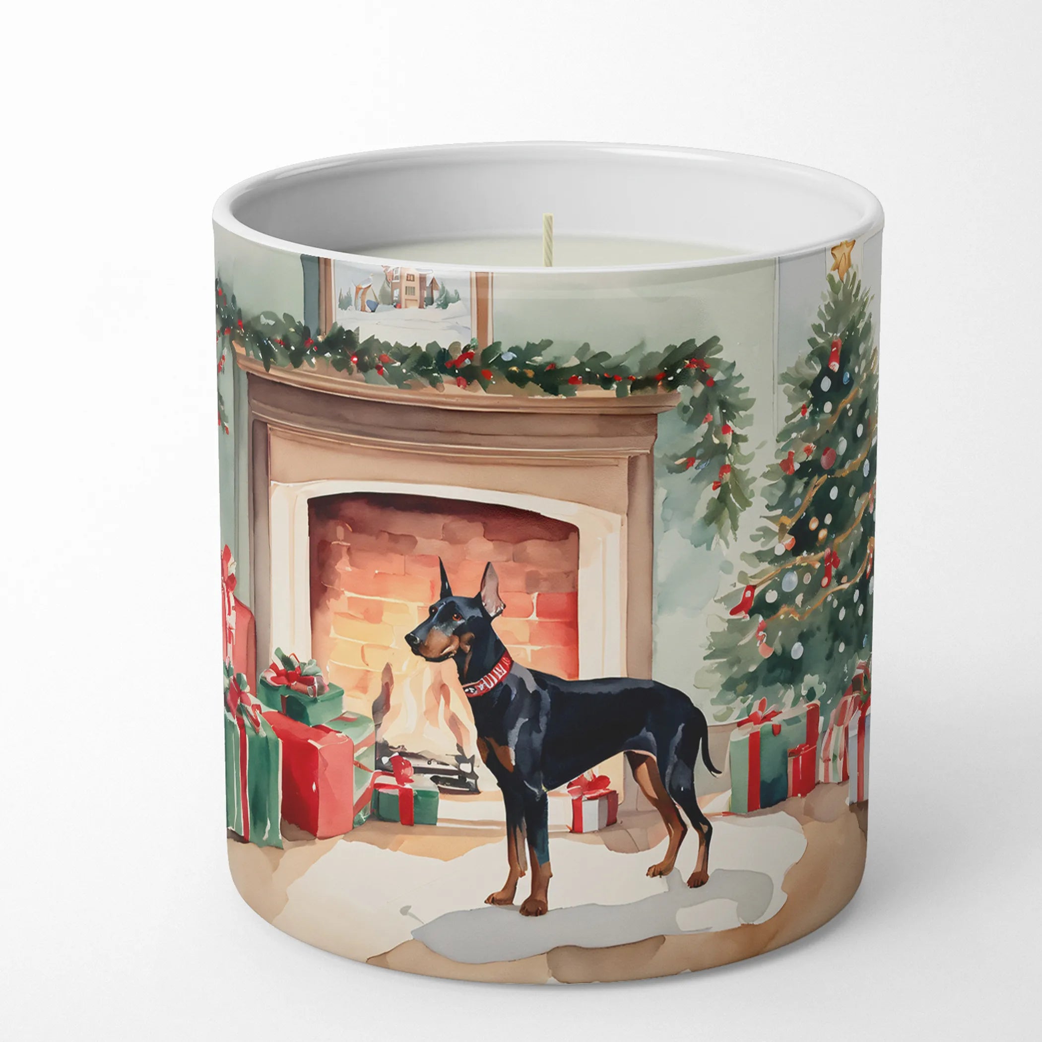 Cozy Christmas Decorative Soy Candle - Size: 10 OZ | Pack Of: 1 | Collection name: Cozy christmas