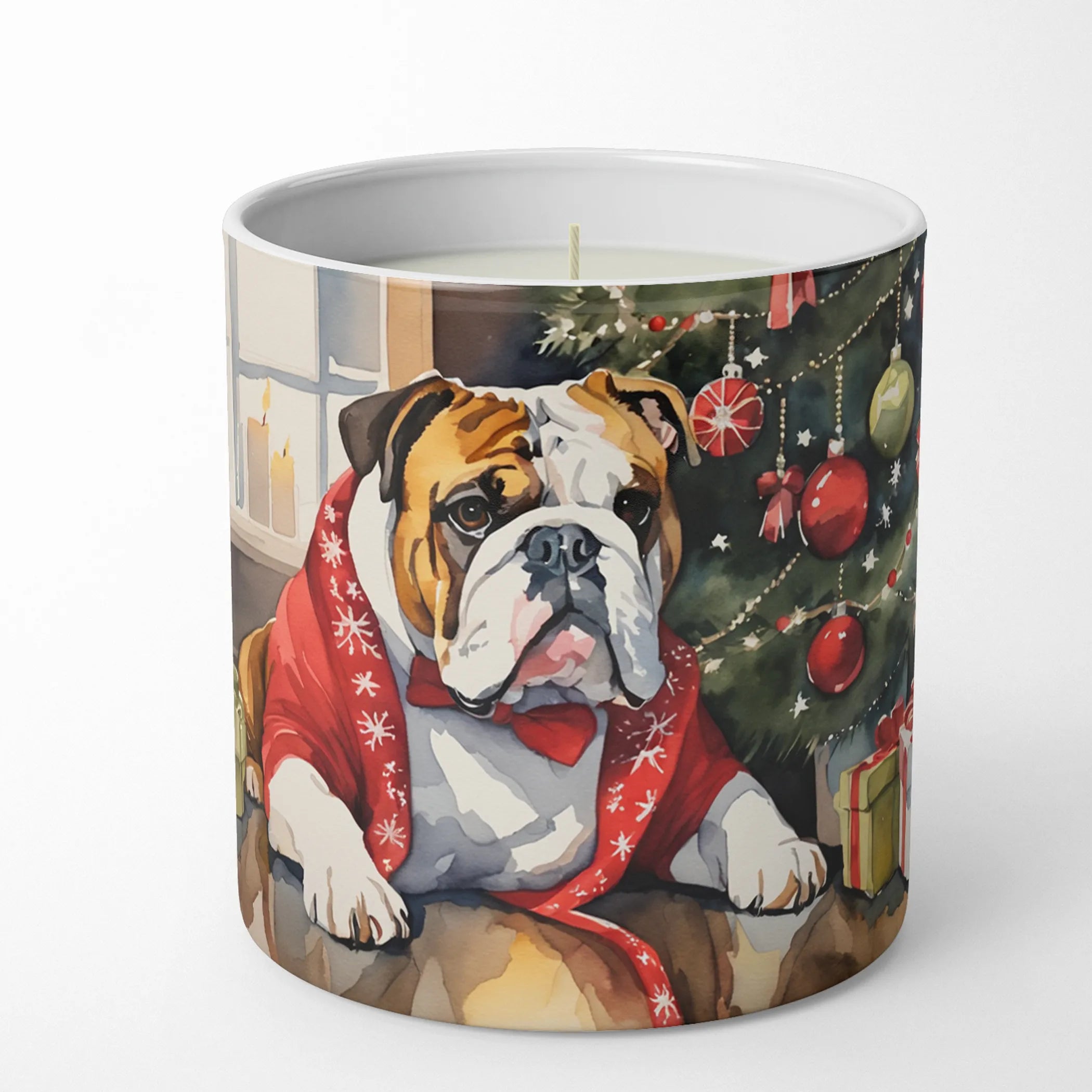 Cozy Christmas Decorative Soy Candle - Size: 10 OZ | Pack Of: 1 | Collection name: Cozy christmas
